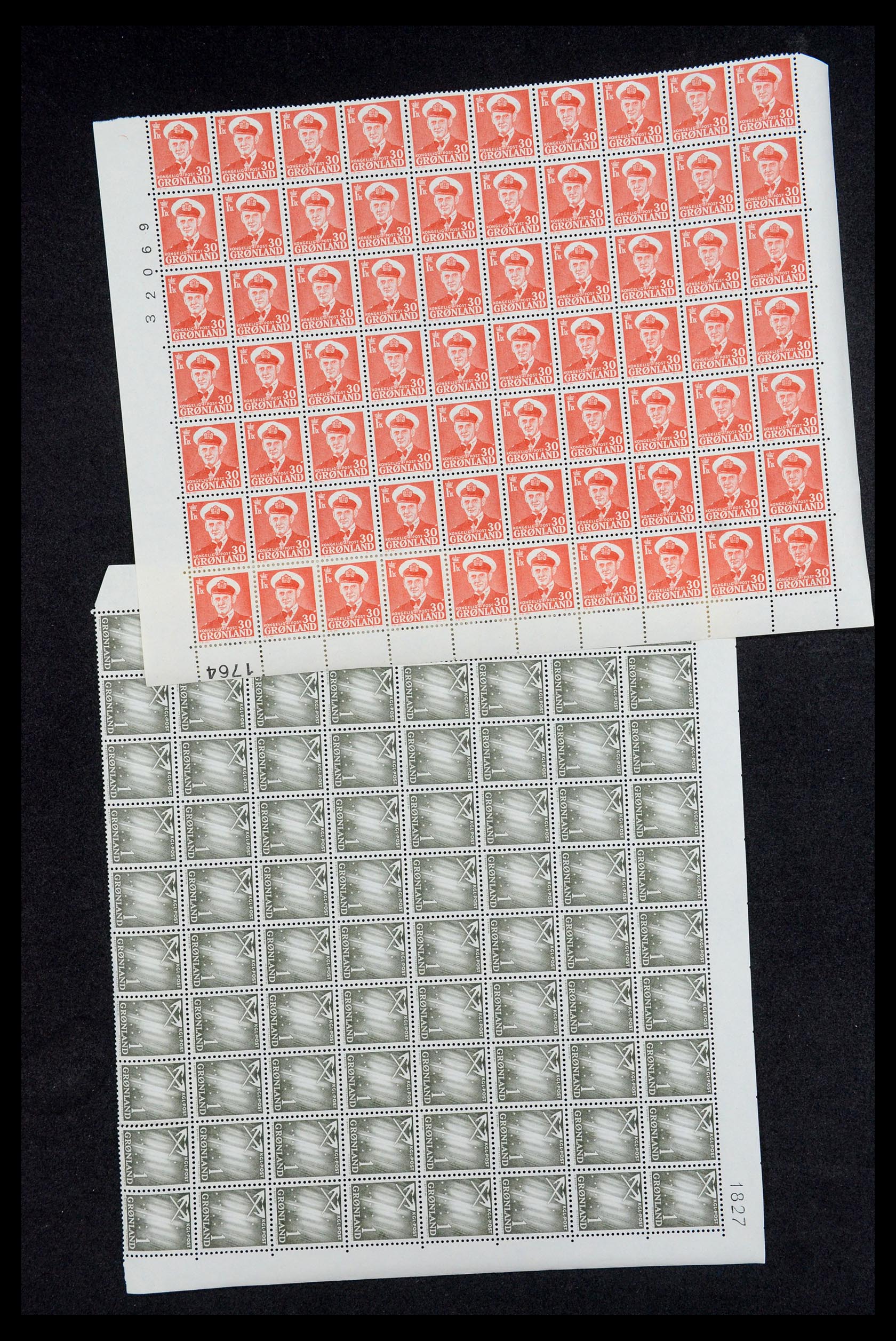 35664 070 - Postzegelverzameling 35664 Groenland 1961-1977.