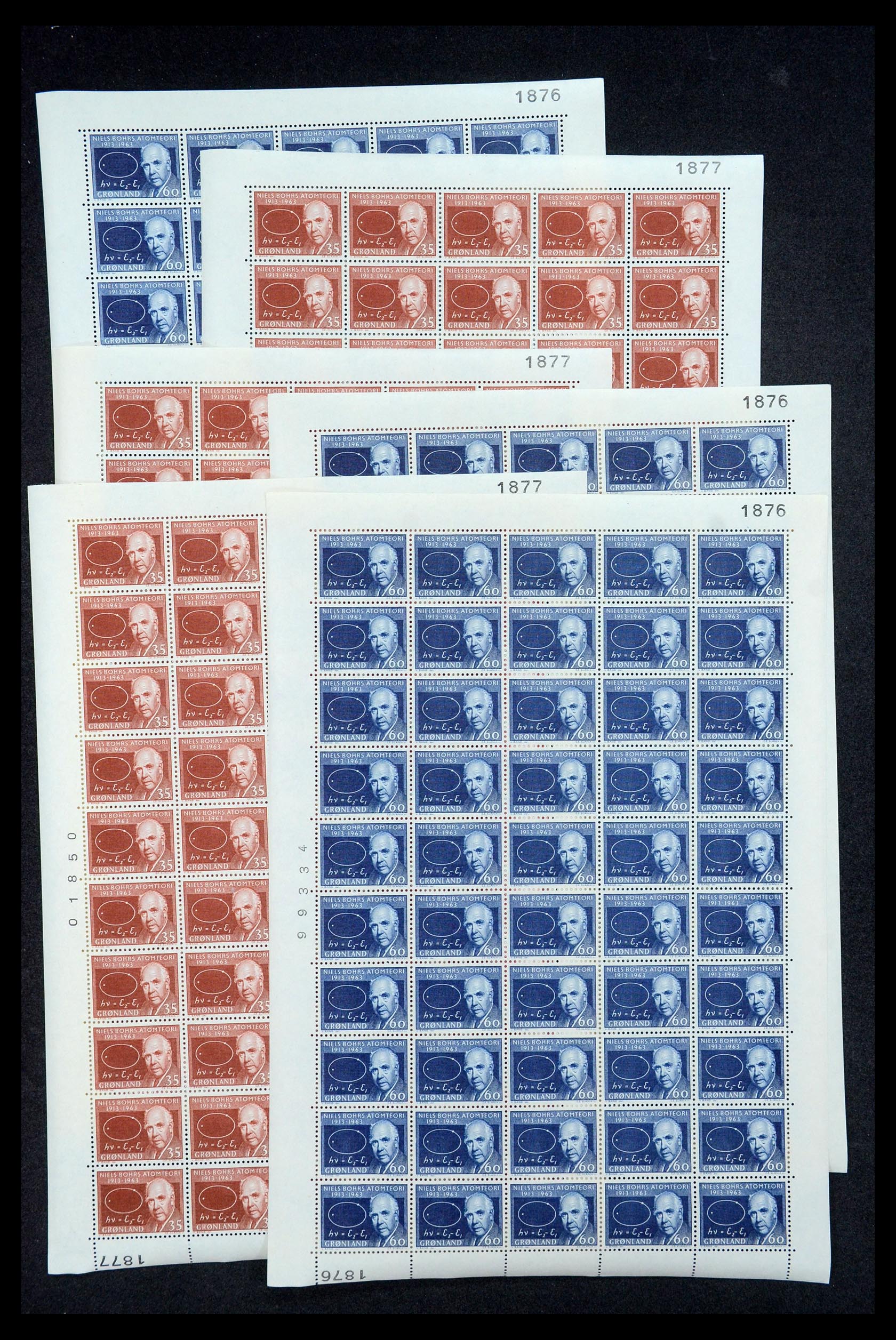 35664 076 - Postzegelverzameling 35664 Groenland 1961-1977.