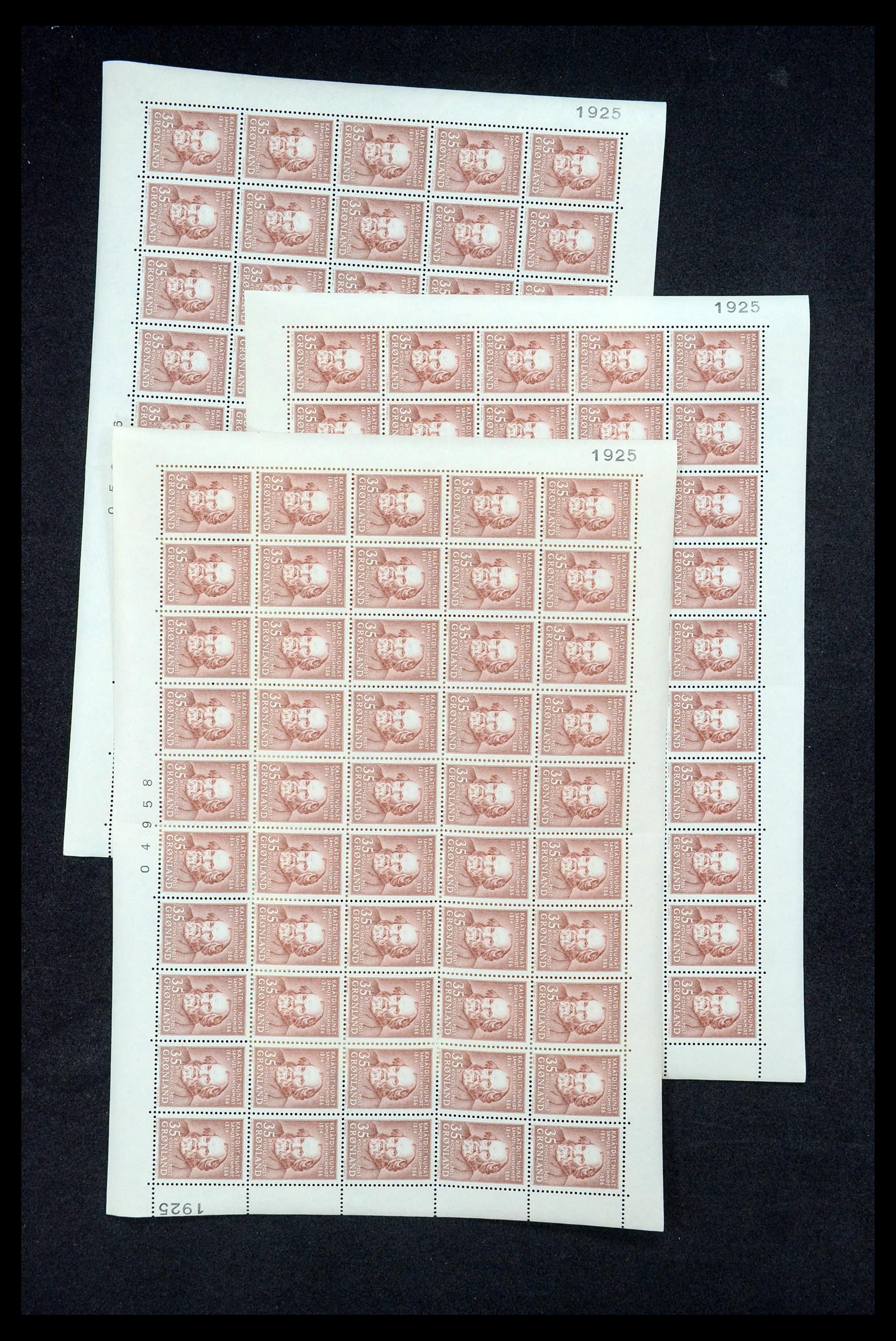 35664 077 - Postzegelverzameling 35664 Groenland 1961-1977.