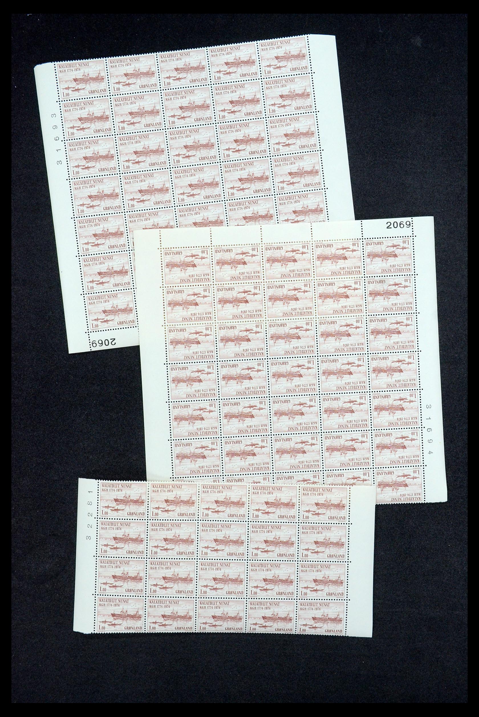 35664 078 - Postzegelverzameling 35664 Groenland 1961-1977.