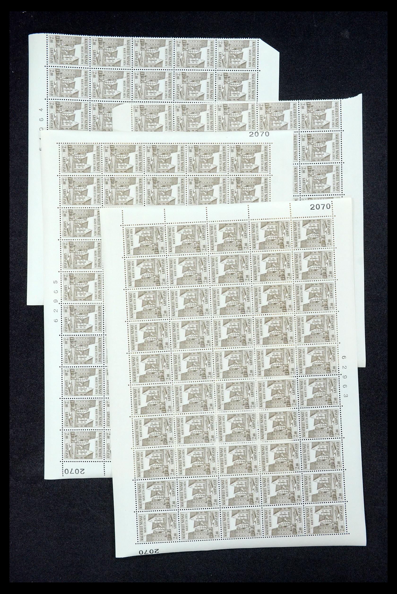 35664 080 - Postzegelverzameling 35664 Groenland 1961-1977.