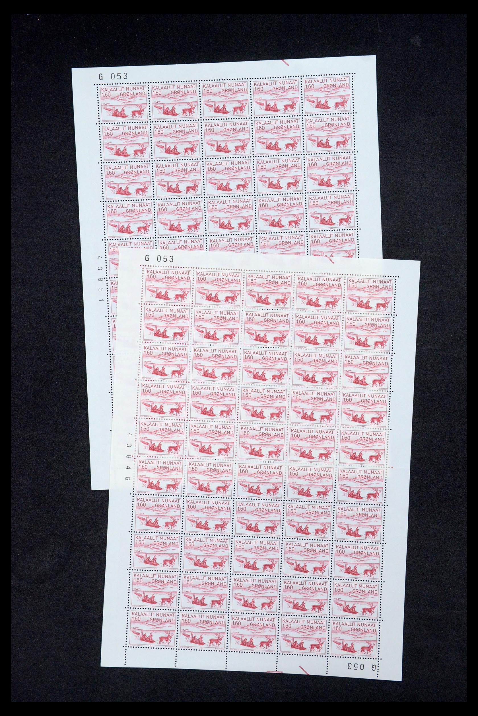35664 093 - Stamp Collection 35664 Greenland 1961-1977.