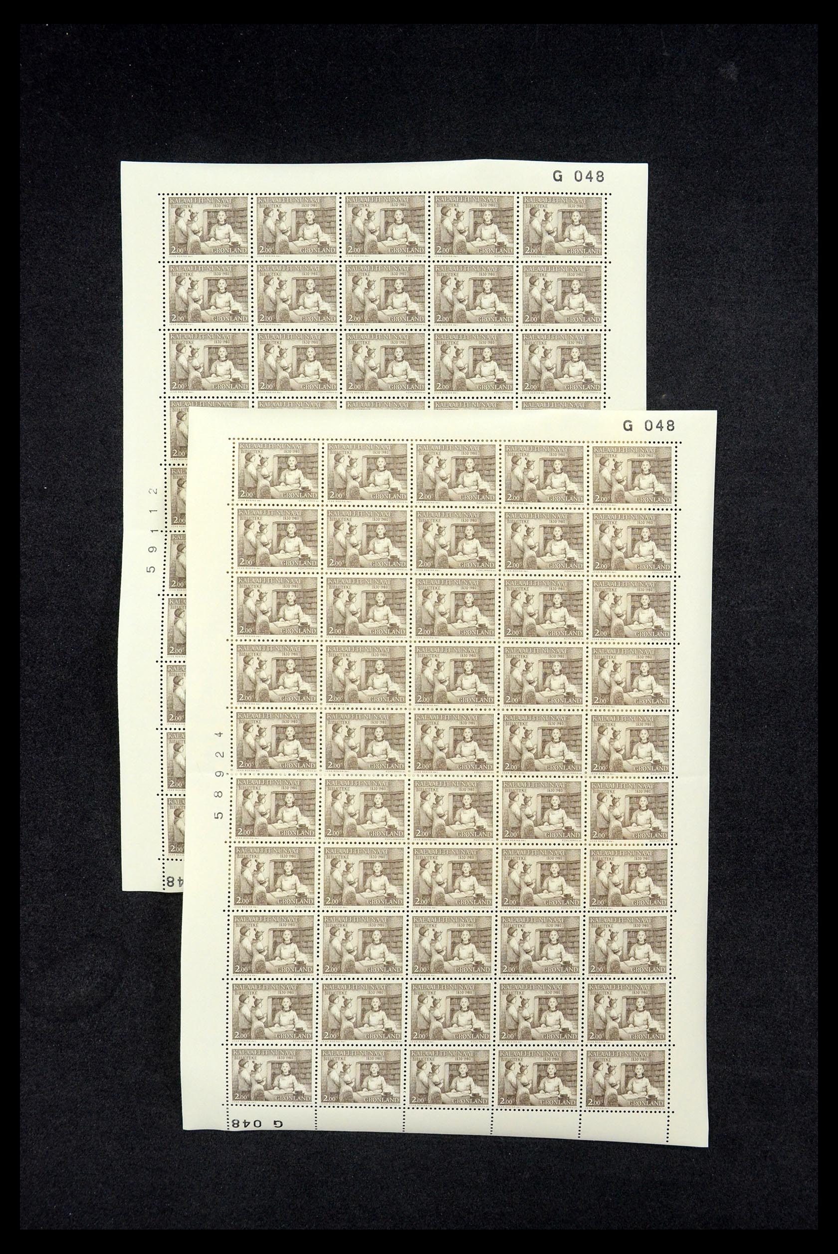 35664 101 - Postzegelverzameling 35664 Groenland 1961-1977.