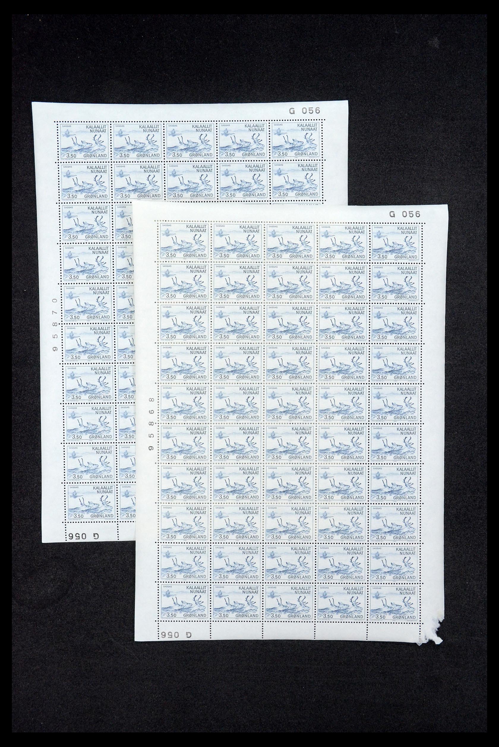 35664 104 - Postzegelverzameling 35664 Groenland 1961-1977.