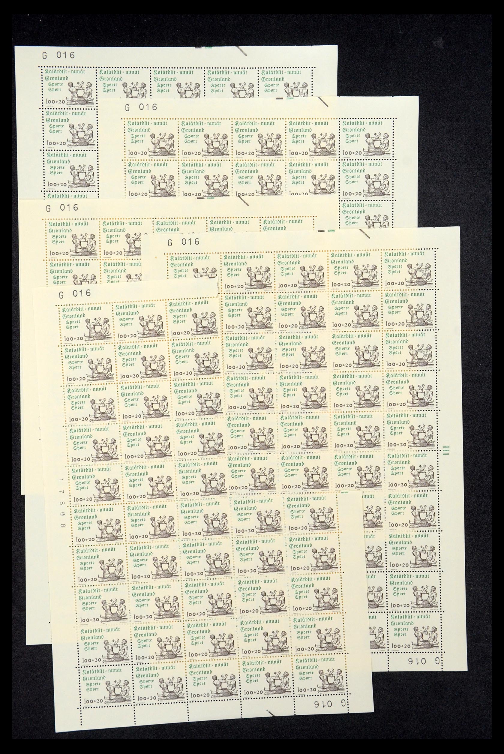 35664 107 - Postzegelverzameling 35664 Groenland 1961-1977.