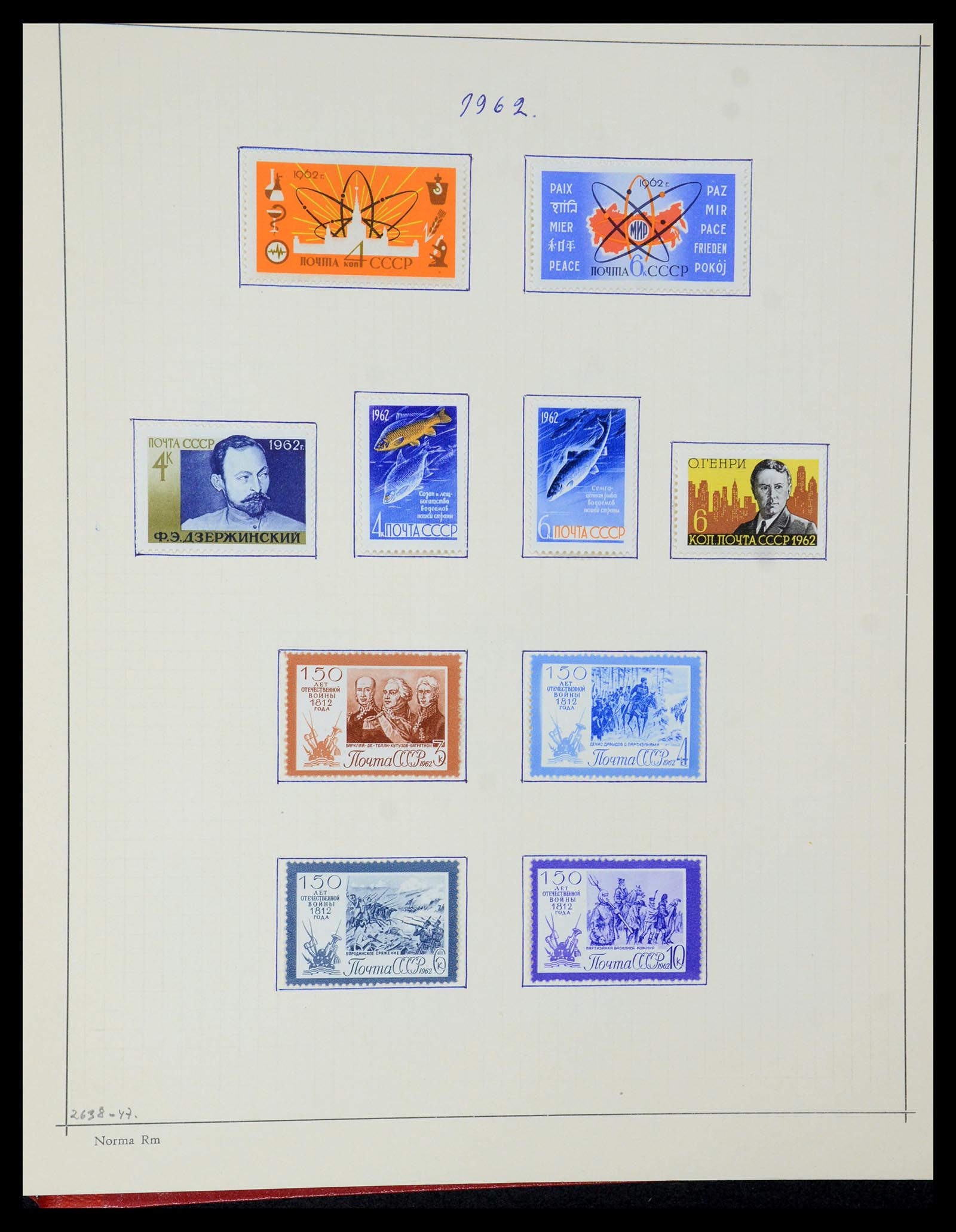35665 237 - Stamp Collection 35665 Russia 1918-1962.
