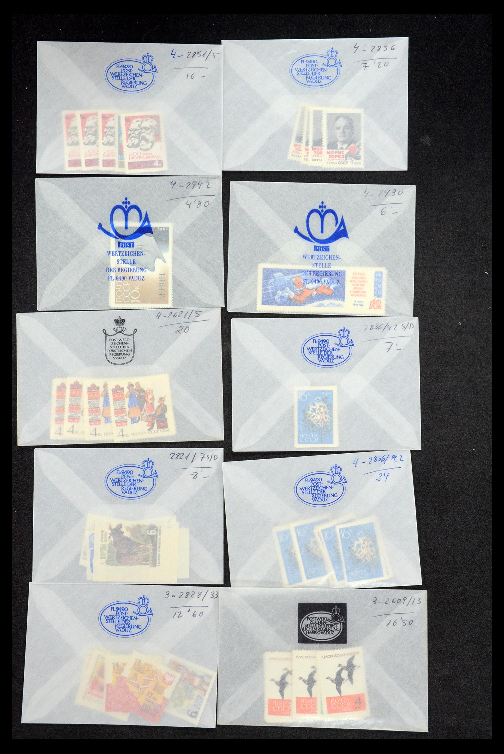 35666 037 - Postzegelverzameling 35666 Rusland 1937-1980.