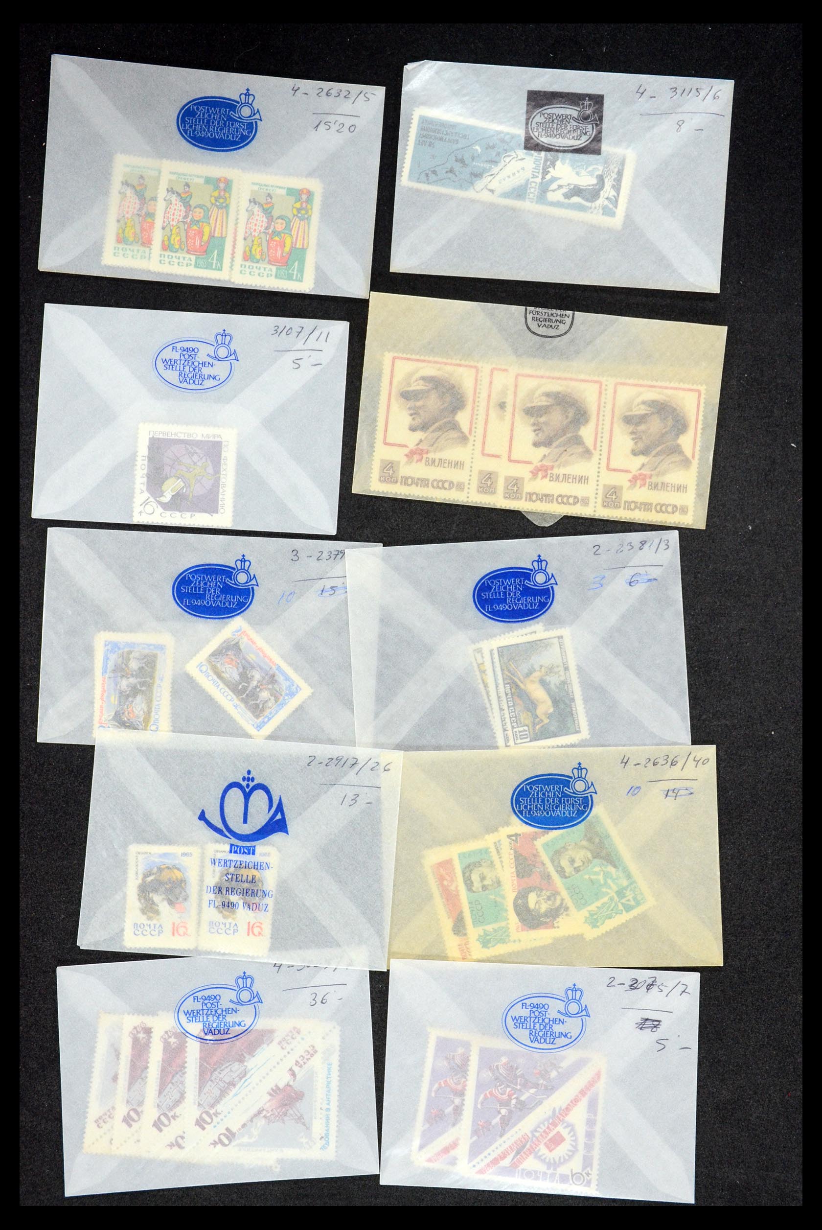 35666 040 - Postzegelverzameling 35666 Rusland 1937-1980.