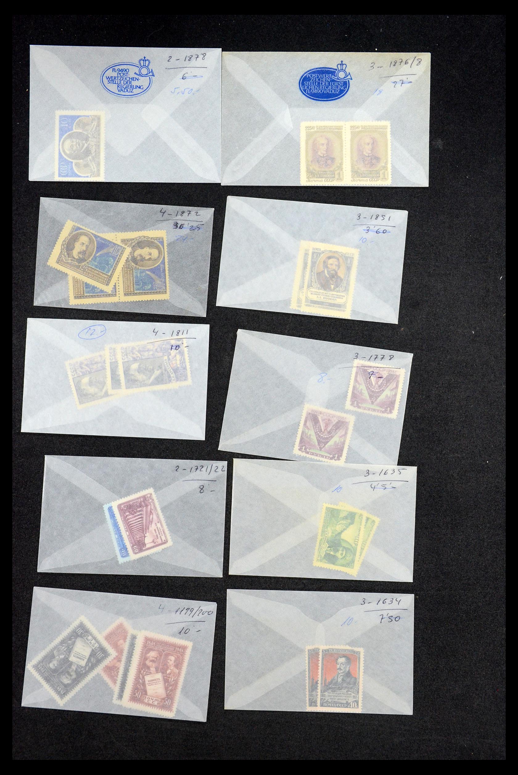 35666 046 - Postzegelverzameling 35666 Rusland 1937-1980.