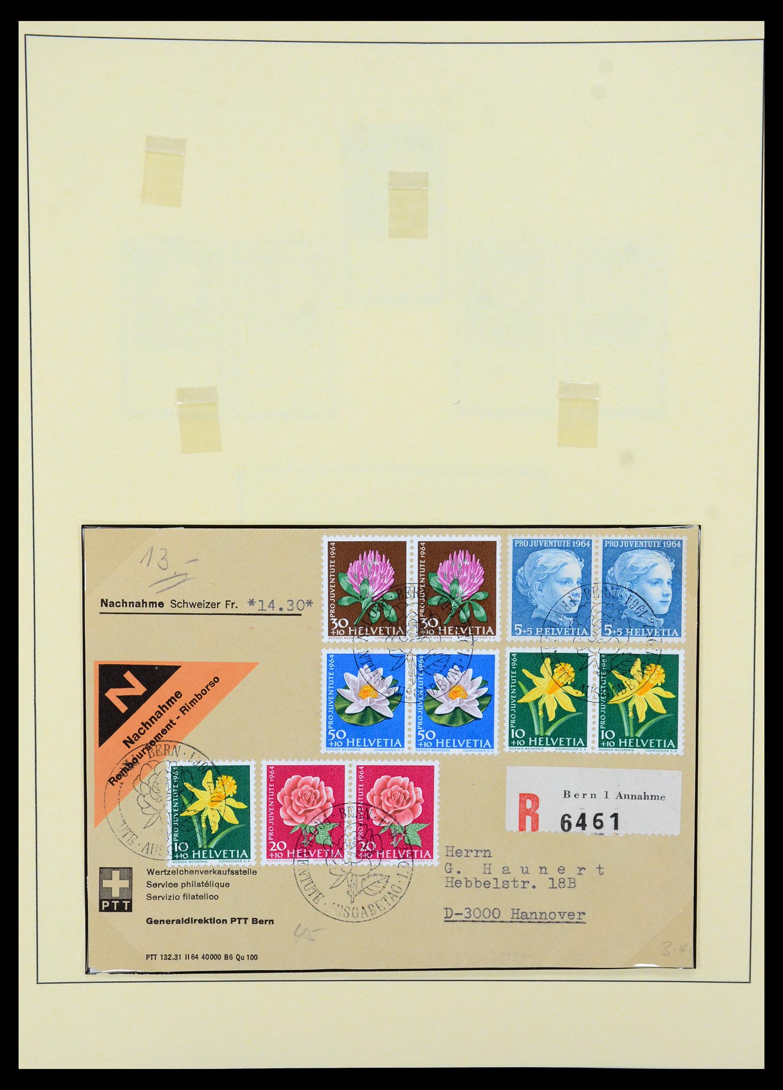 35668 021 - Stamp Collection 35668 Switzerland Pro Juventute and Pro Patria 1910-197
