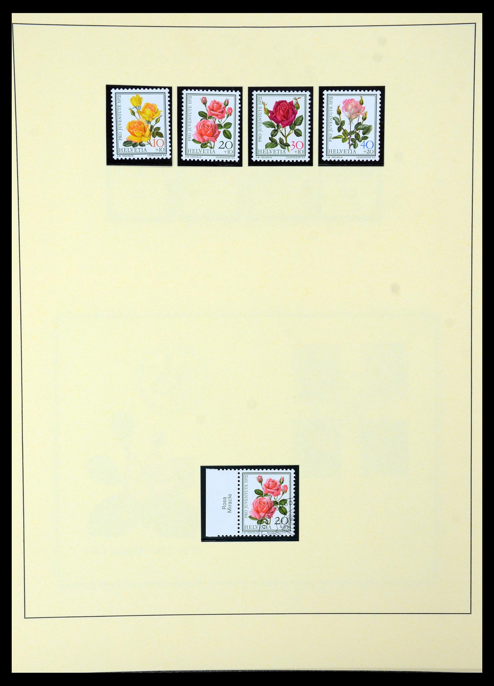35668 029 - Postzegelverzameling 35668 Zwitserland Pro Juventute en Pro Patria 19