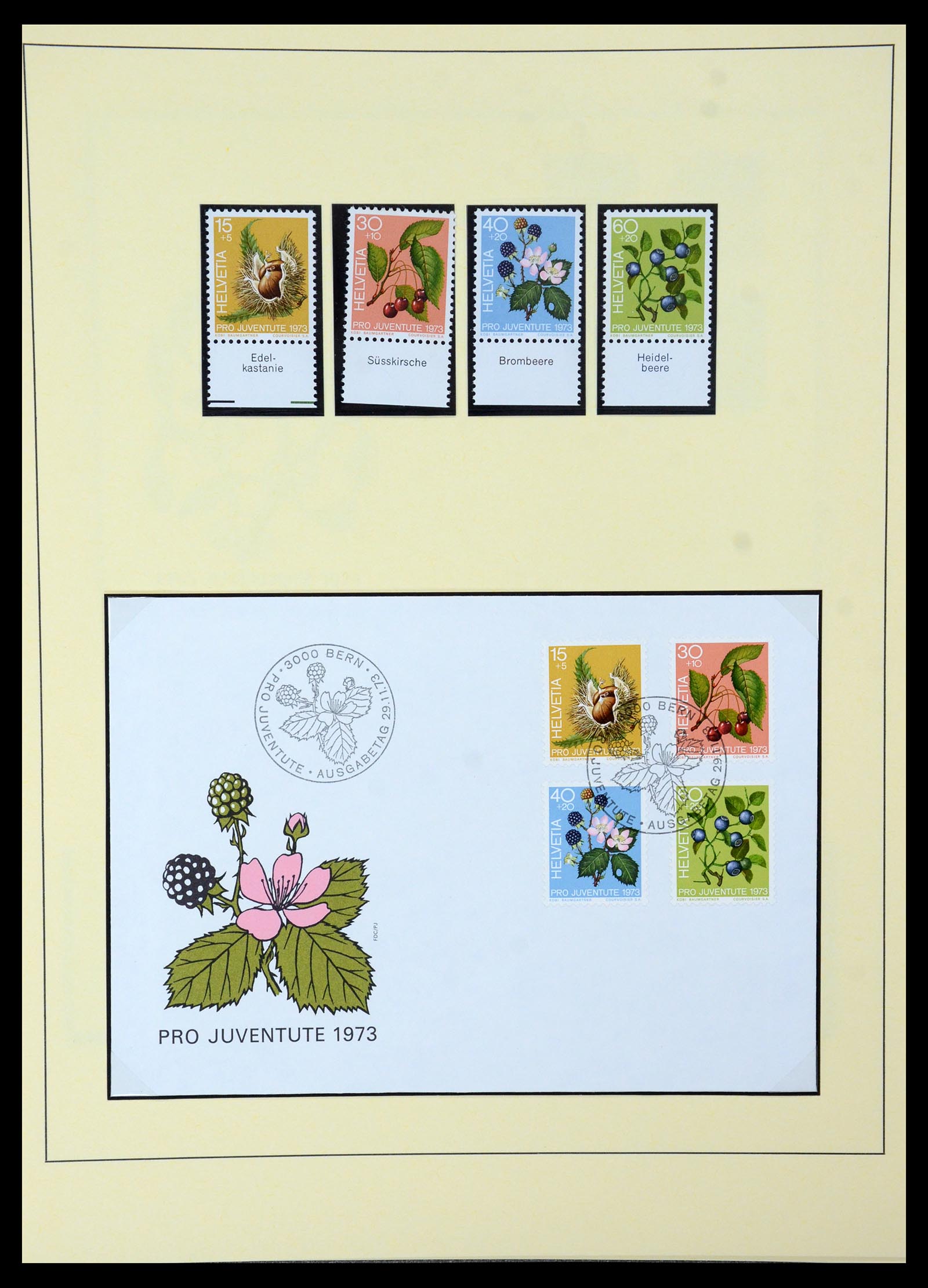 35668 030 - Postzegelverzameling 35668 Zwitserland Pro Juventute en Pro Patria 19