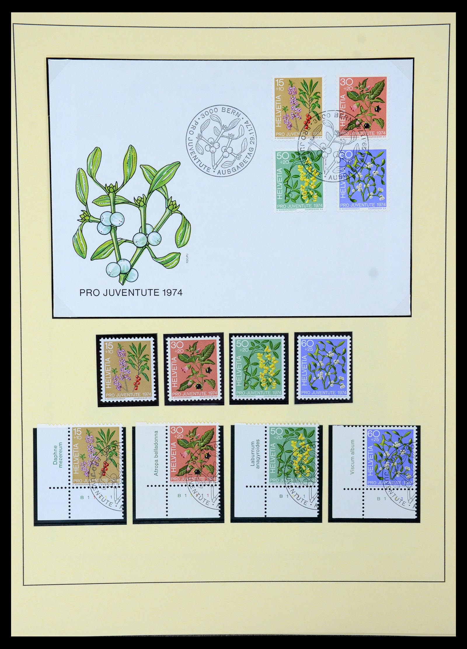 35668 031 - Postzegelverzameling 35668 Zwitserland Pro Juventute en Pro Patria 19