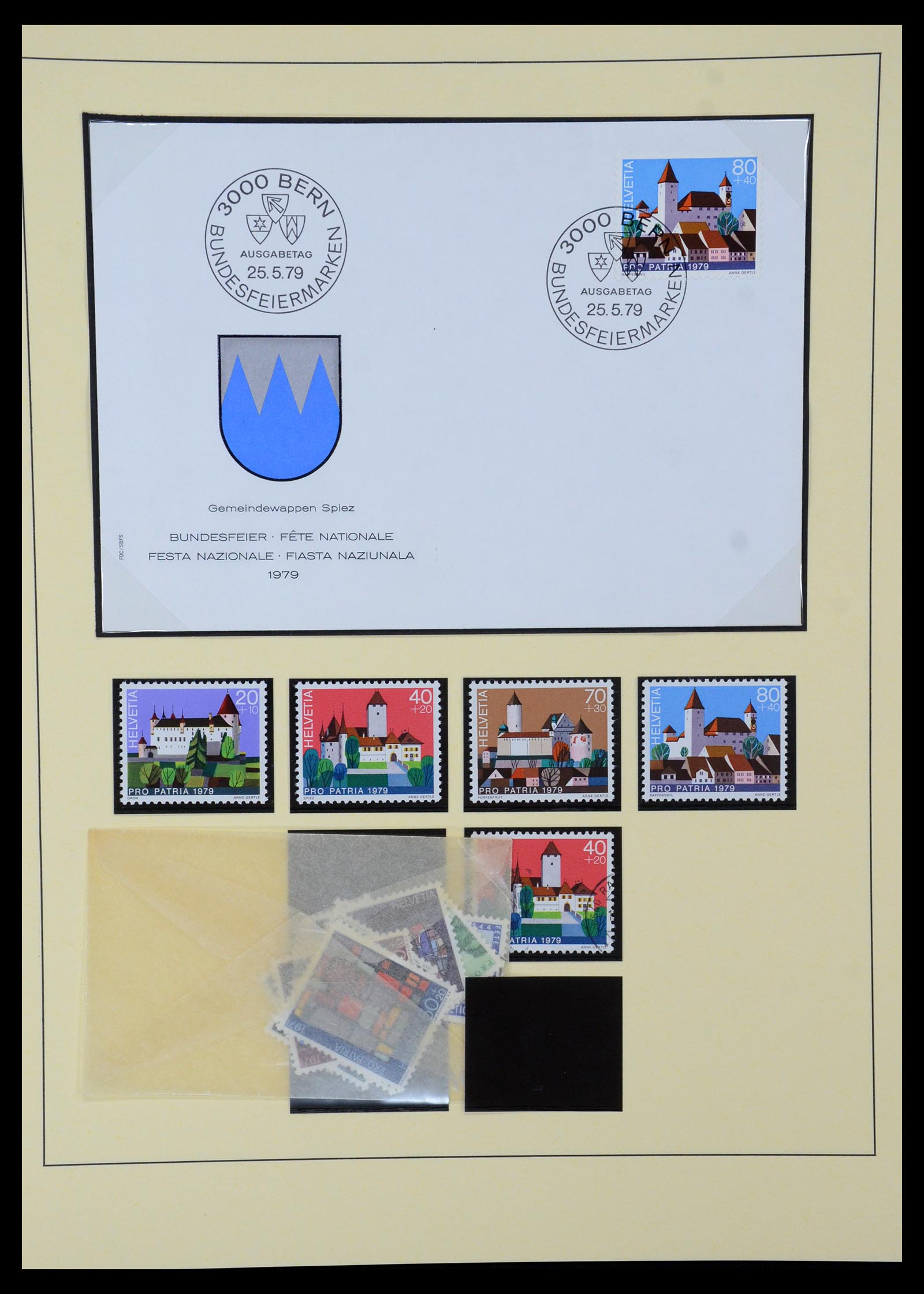 35668 067 - Postzegelverzameling 35668 Zwitserland Pro Juventute en Pro Patria 19