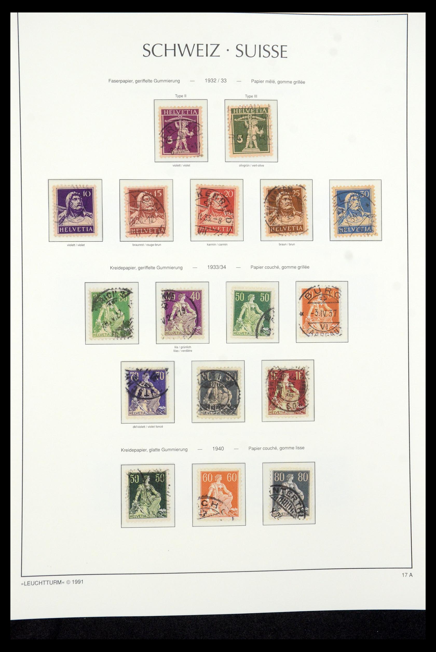 35669 018 - Postzegelverzameling 35669 Zwitserland 1850-2000.
