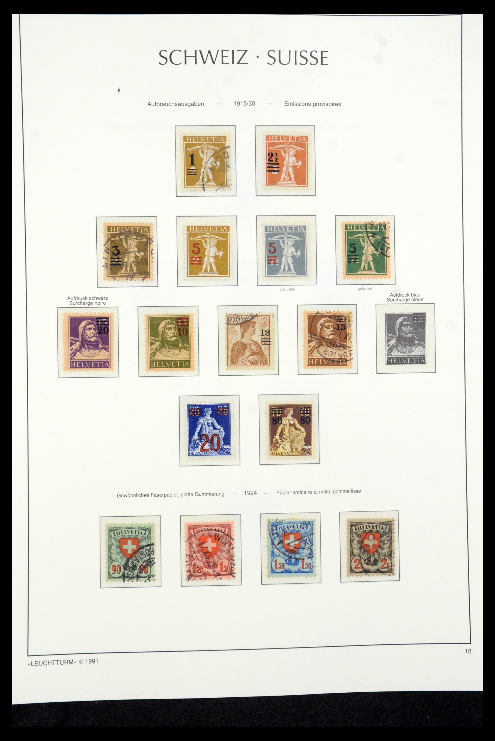 35669 019 - Stamp Collection 35669 Switzerland 1850-2000.
