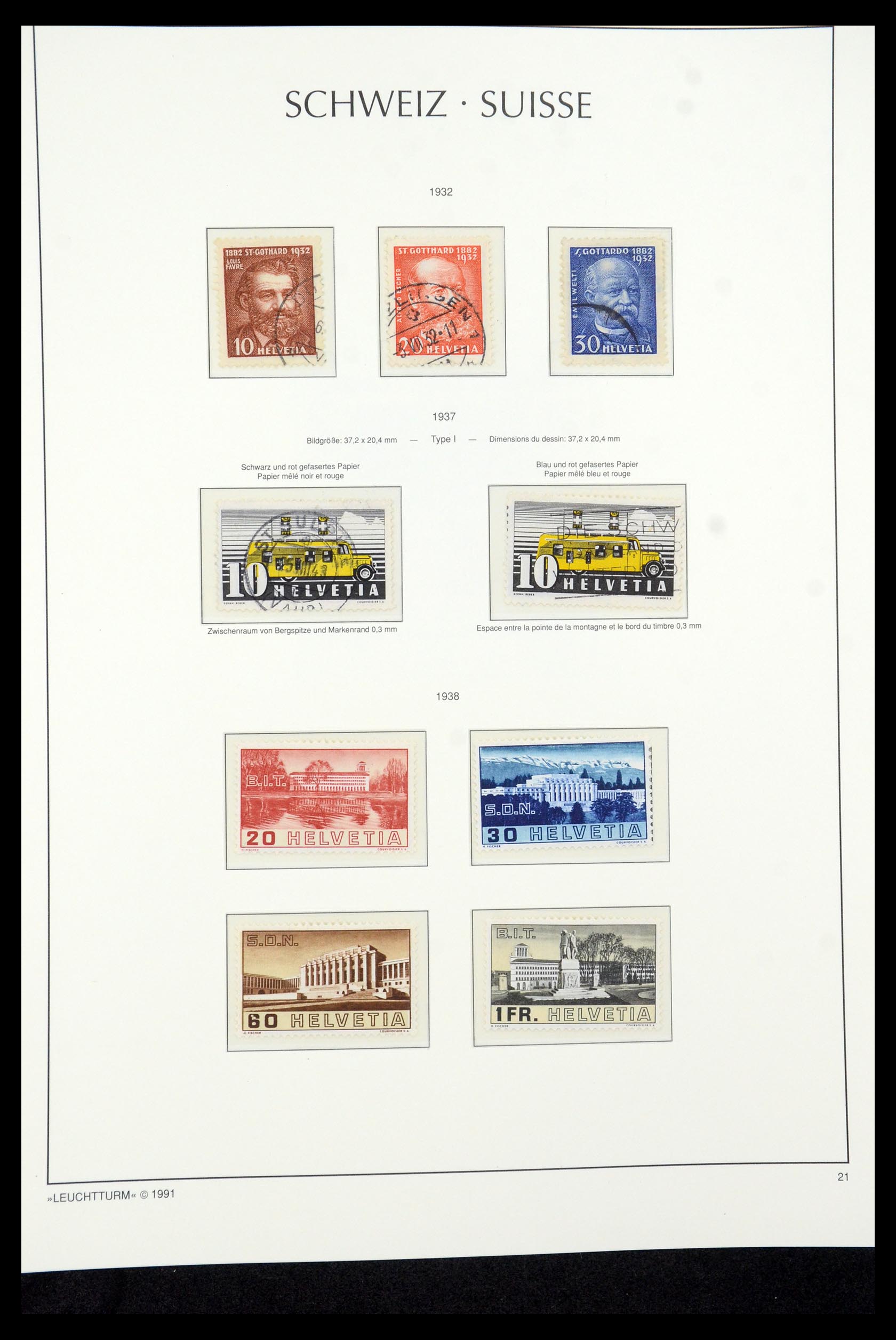 35669 023 - Stamp Collection 35669 Switzerland 1850-2000.