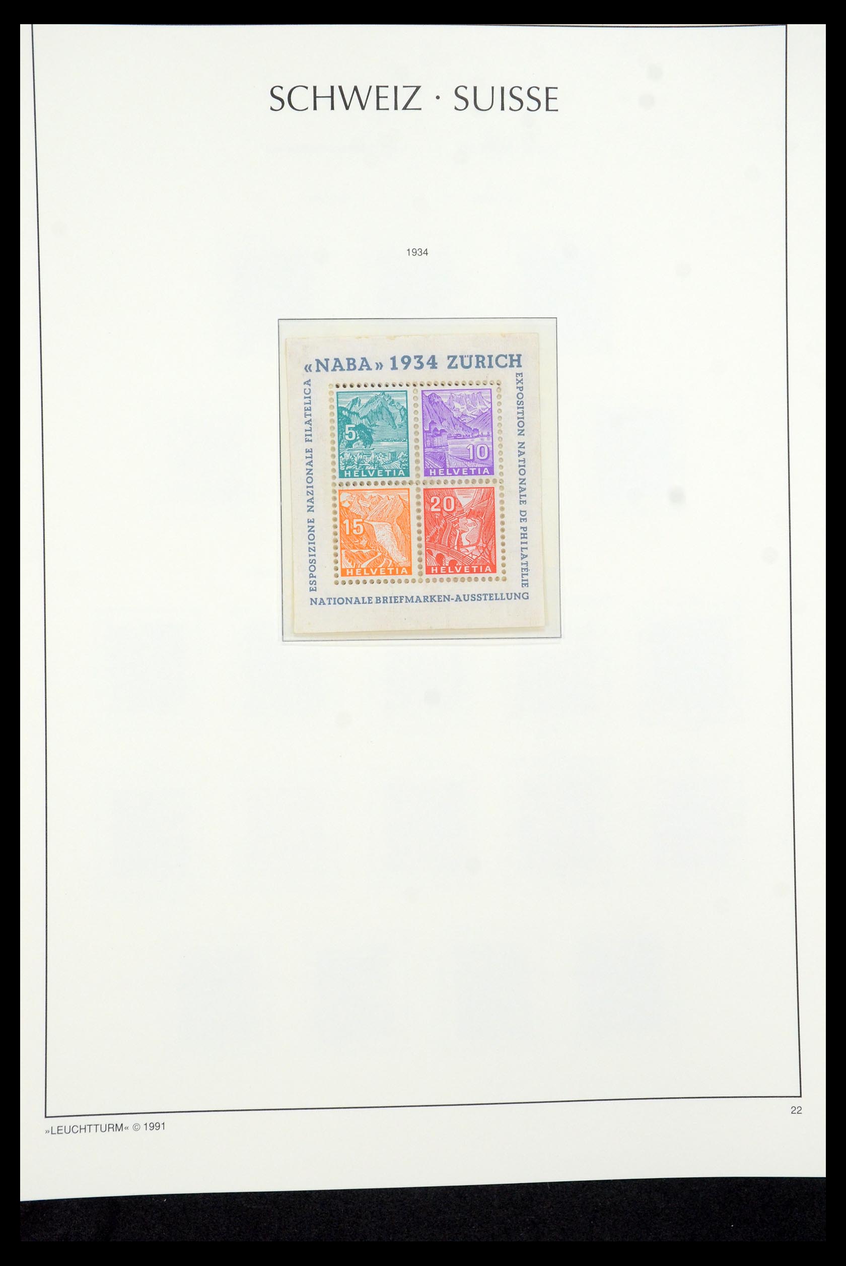 35669 024 - Postzegelverzameling 35669 Zwitserland 1850-2000.