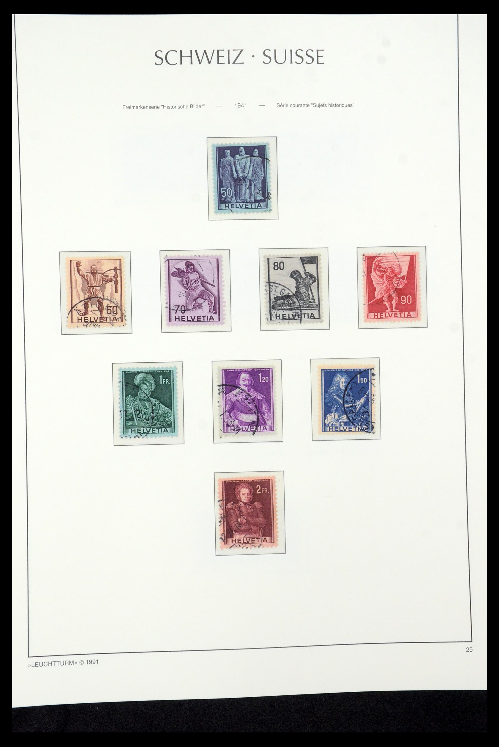 35669 031 - Stamp Collection 35669 Switzerland 1850-2000.