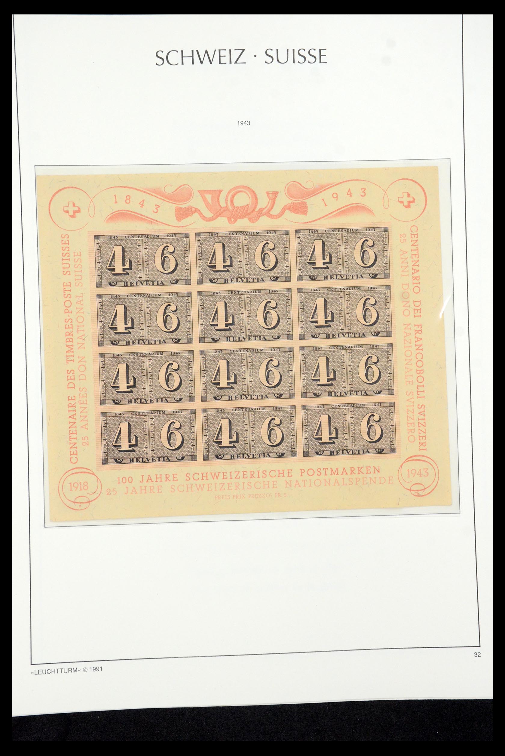35669 034 - Postzegelverzameling 35669 Zwitserland 1850-2000.