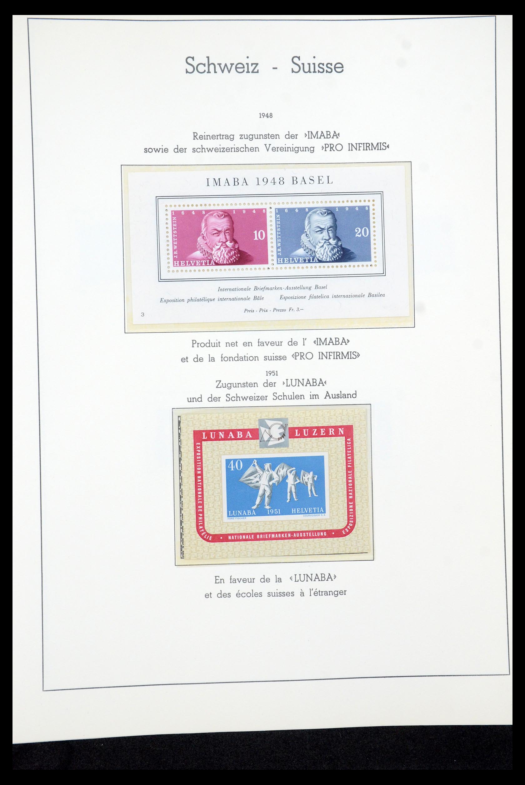 35669 040 - Stamp Collection 35669 Switzerland 1850-2000.