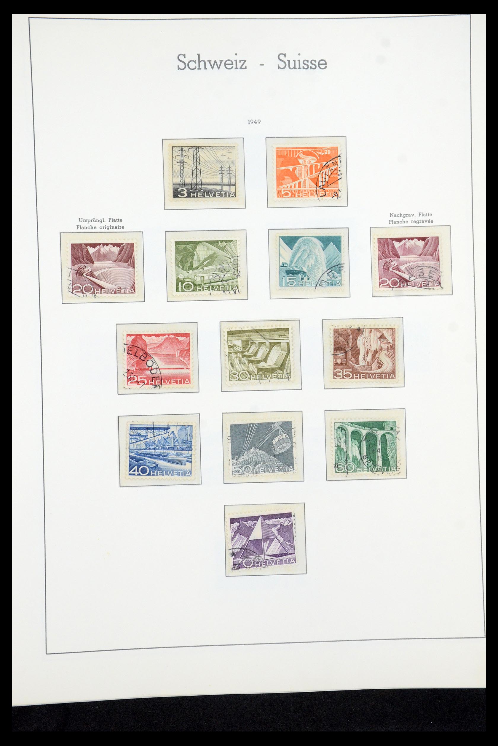 35669 042 - Stamp Collection 35669 Switzerland 1850-2000.