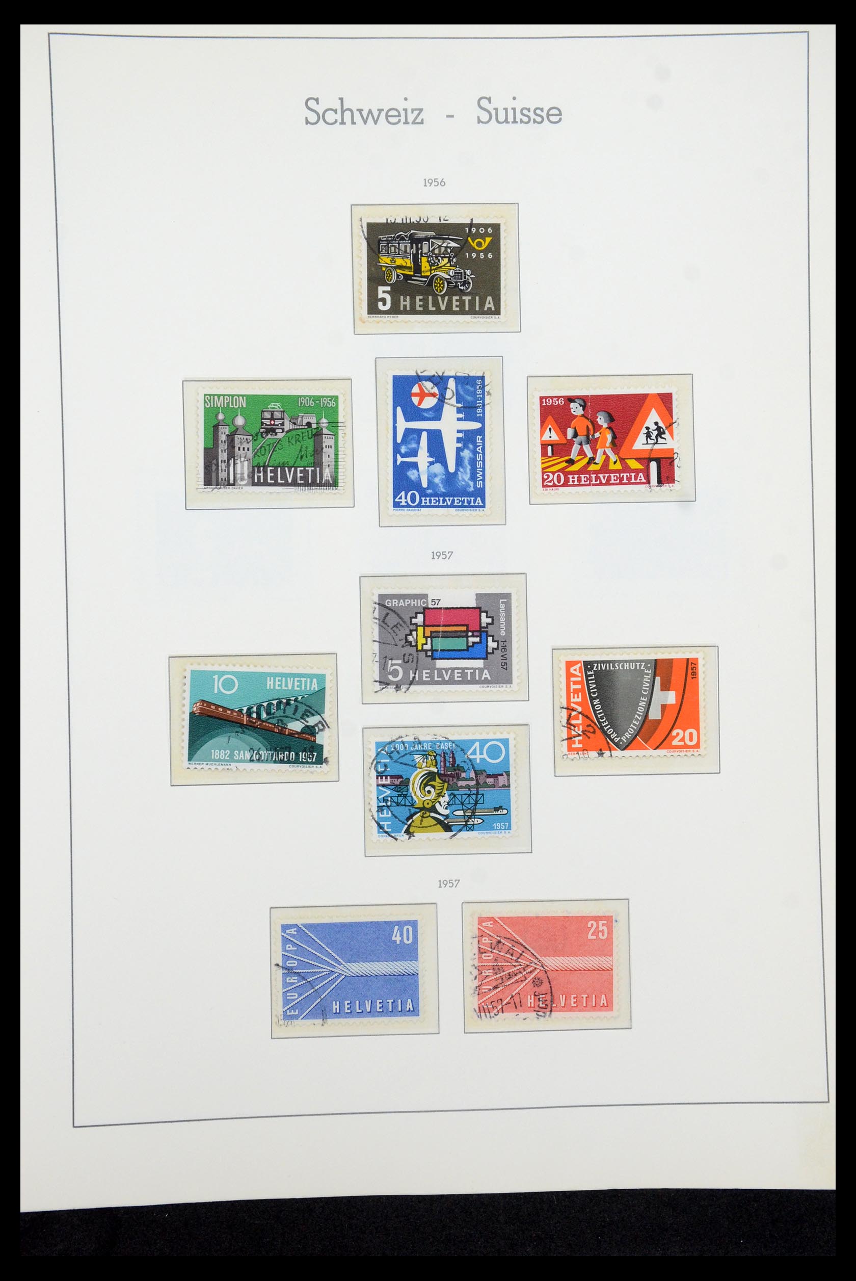 35669 046 - Stamp Collection 35669 Switzerland 1850-2000.