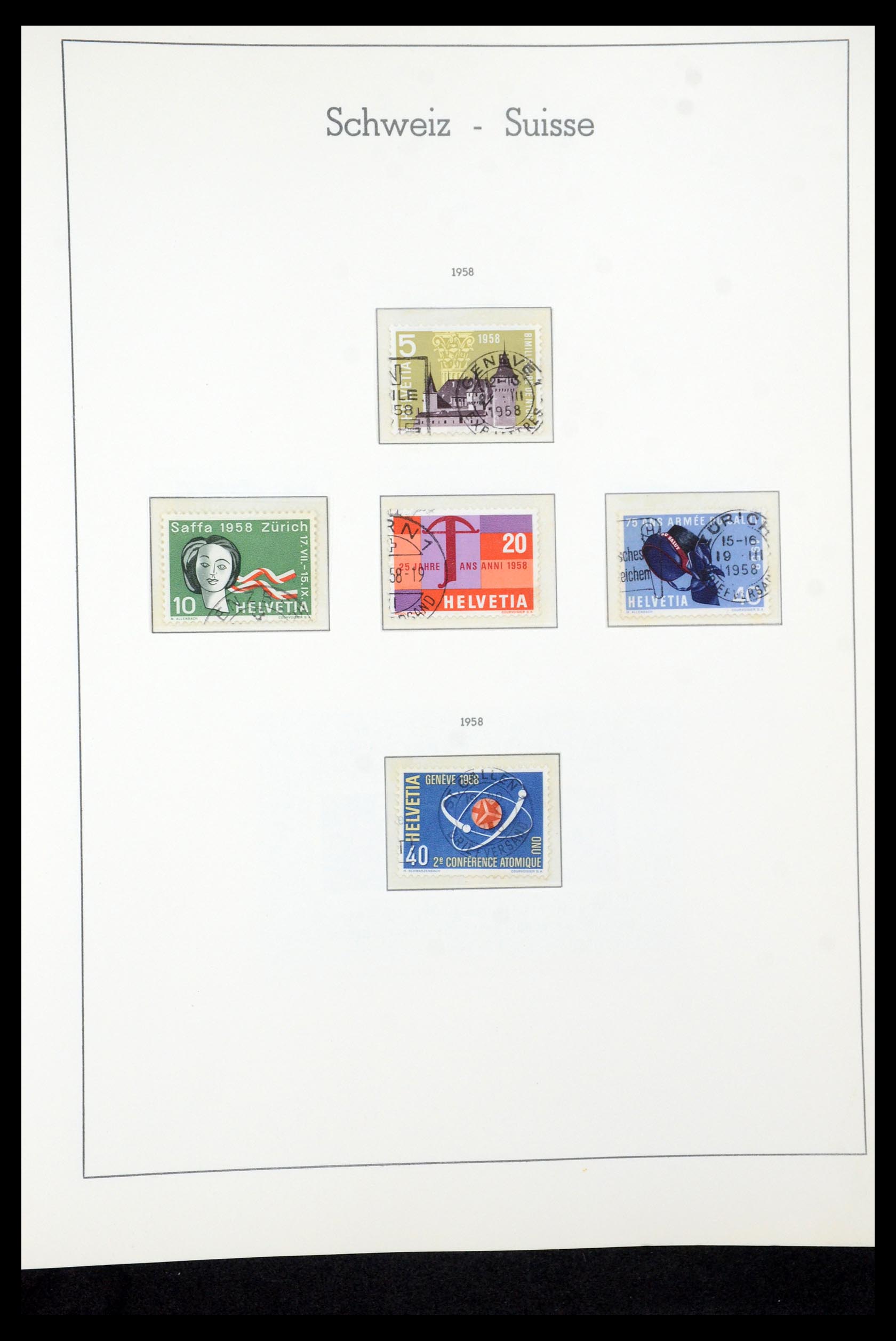 35669 047 - Stamp Collection 35669 Switzerland 1850-2000.