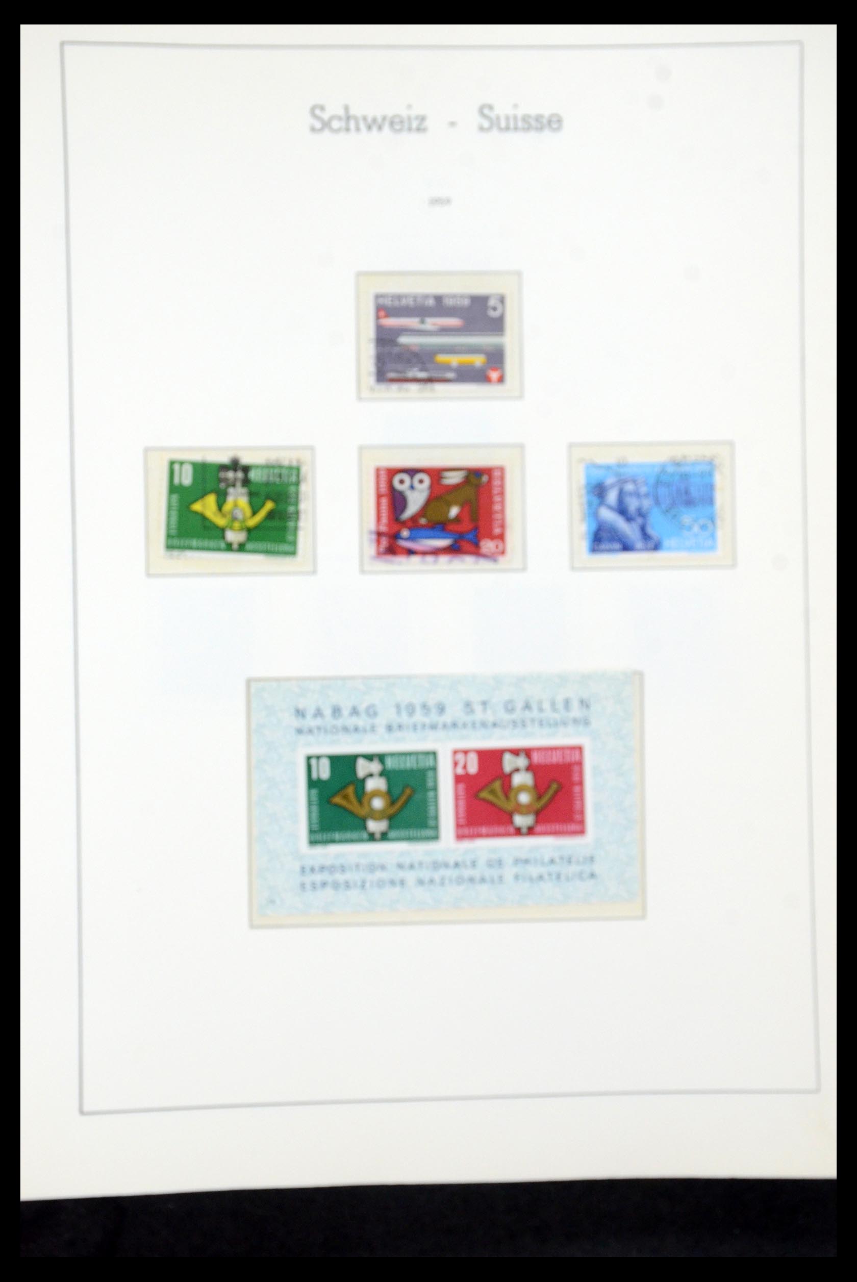 35669 048 - Stamp Collection 35669 Switzerland 1850-2000.