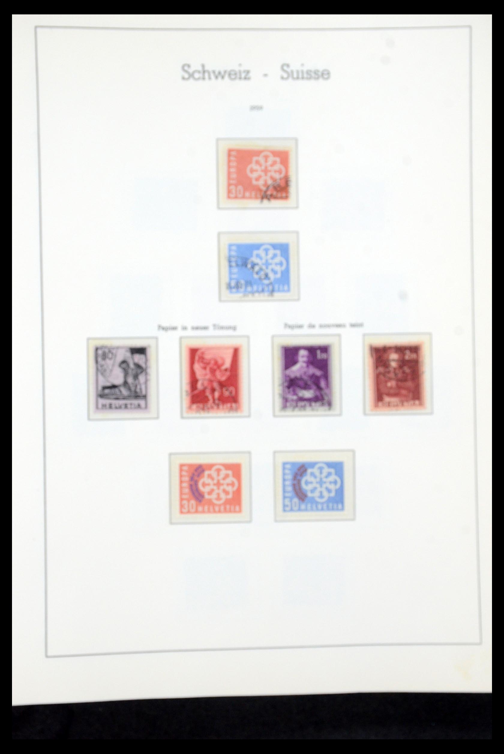 35669 049 - Stamp Collection 35669 Switzerland 1850-2000.
