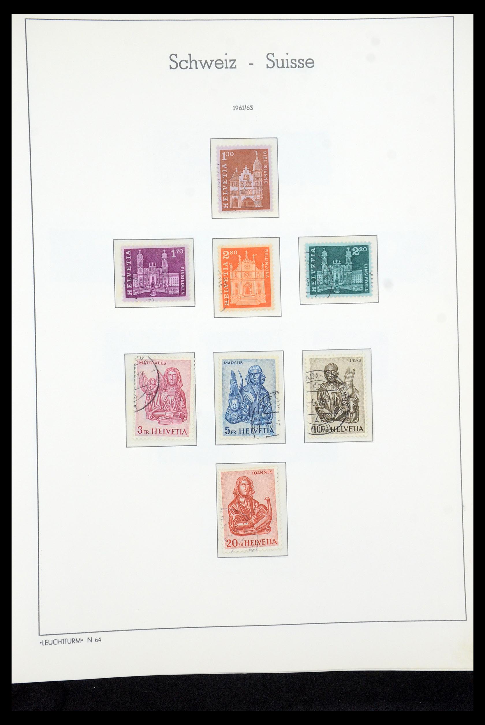 35669 053 - Stamp Collection 35669 Switzerland 1850-2000.