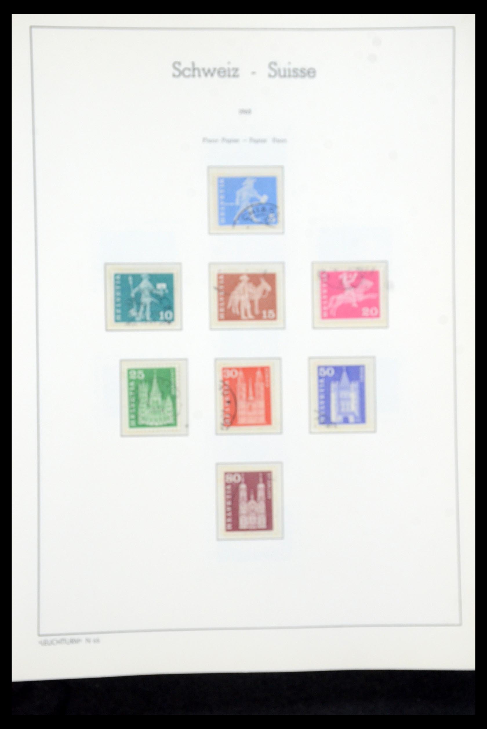35669 056 - Stamp Collection 35669 Switzerland 1850-2000.