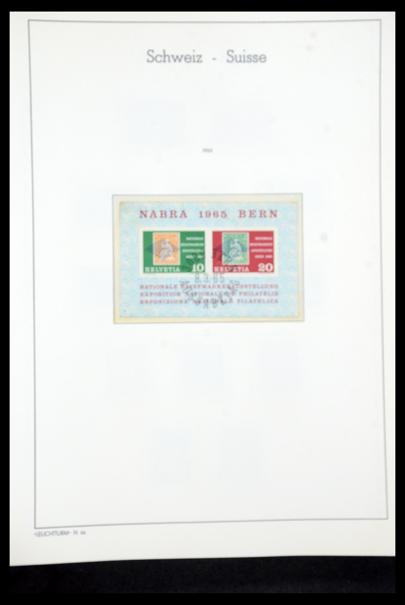 35669 059 - Postzegelverzameling 35669 Zwitserland 1850-2000.