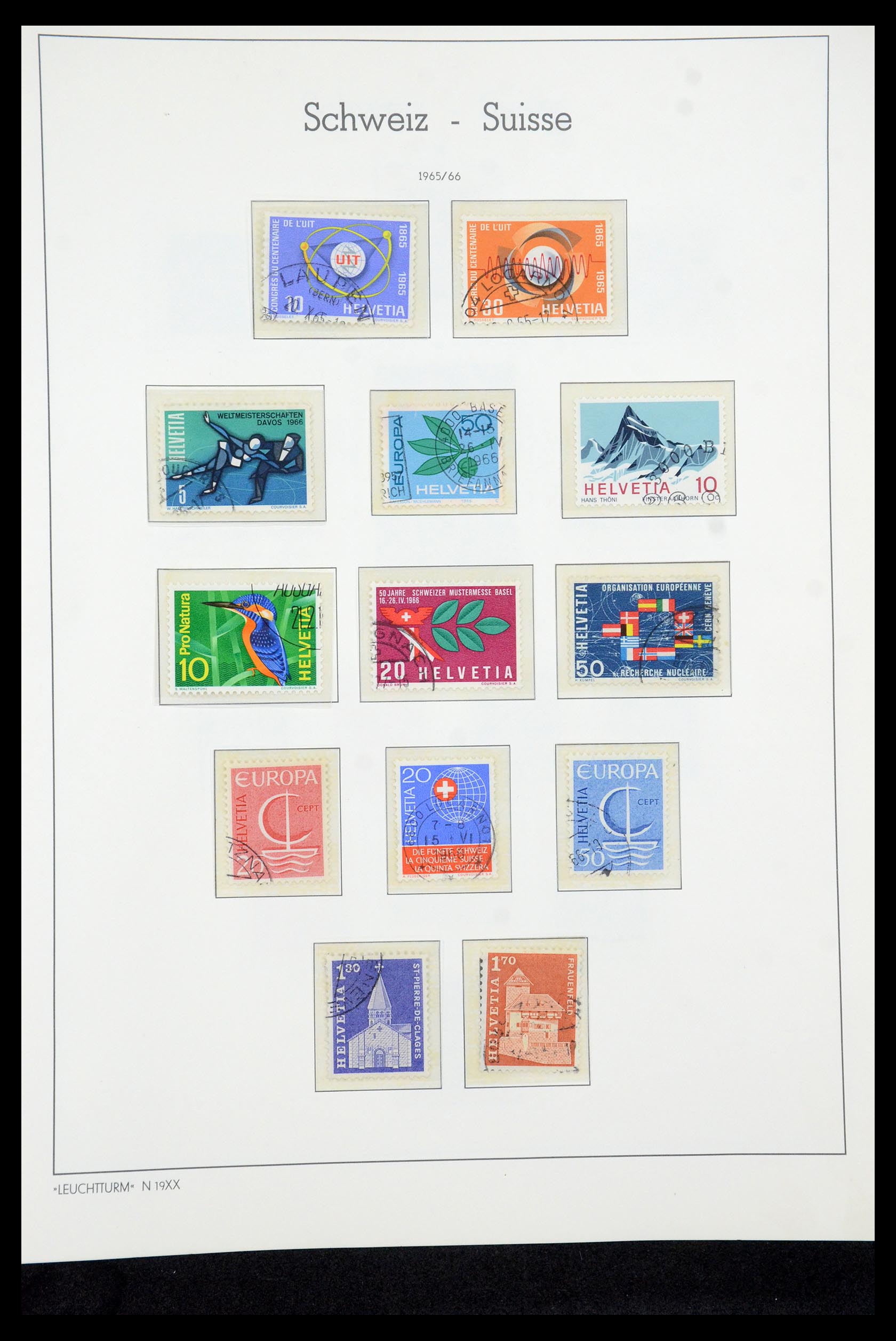 35669 060 - Stamp Collection 35669 Switzerland 1850-2000.