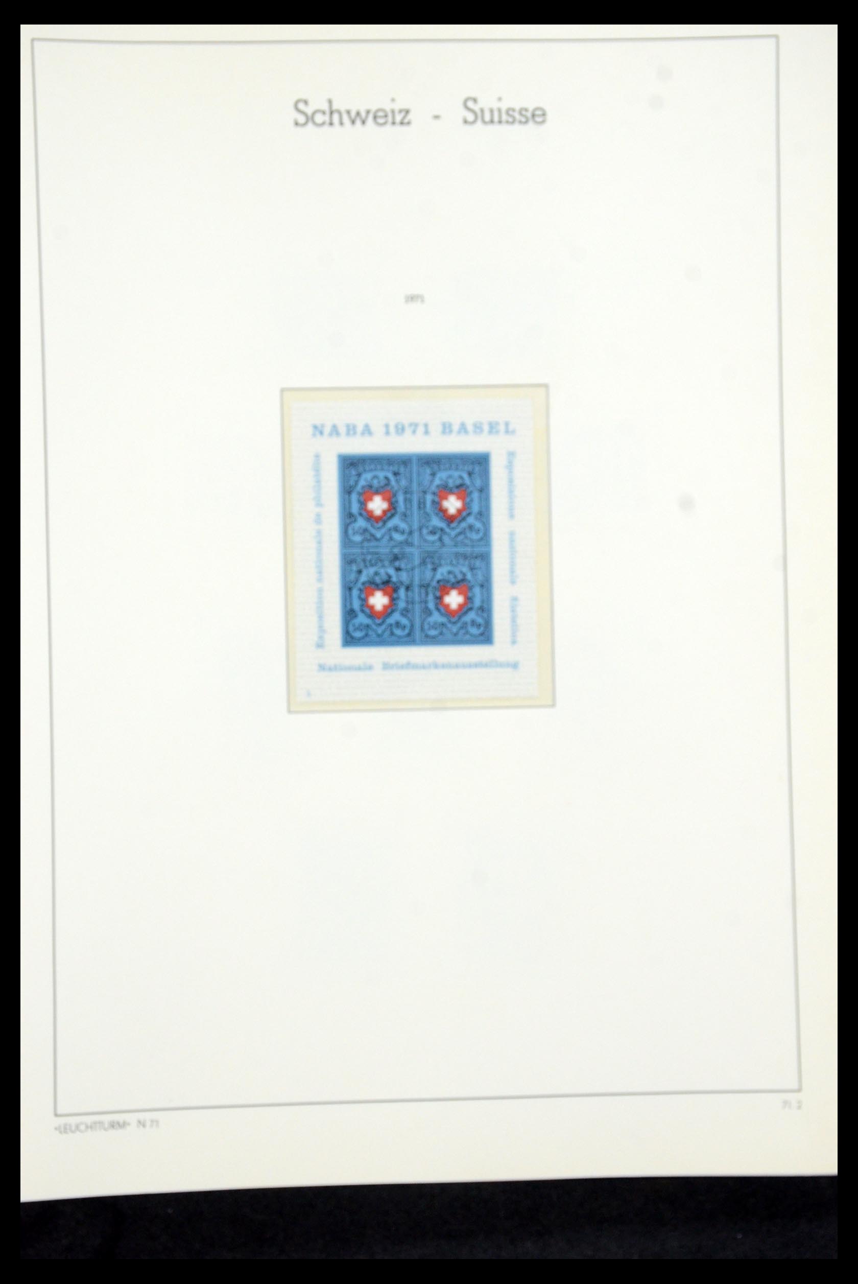 35669 068 - Postzegelverzameling 35669 Zwitserland 1850-2000.