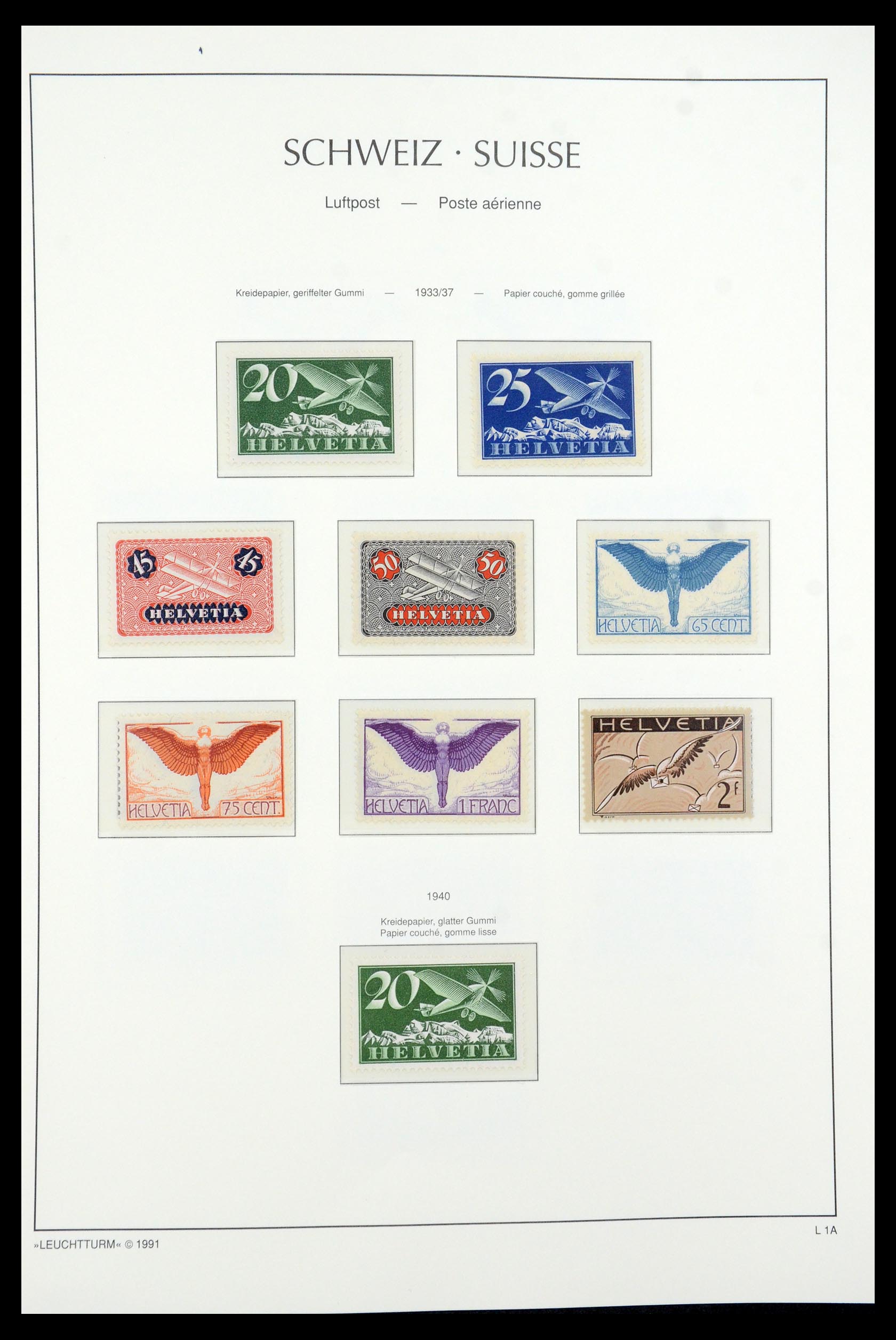 35669 079 - Postzegelverzameling 35669 Zwitserland 1850-2000.