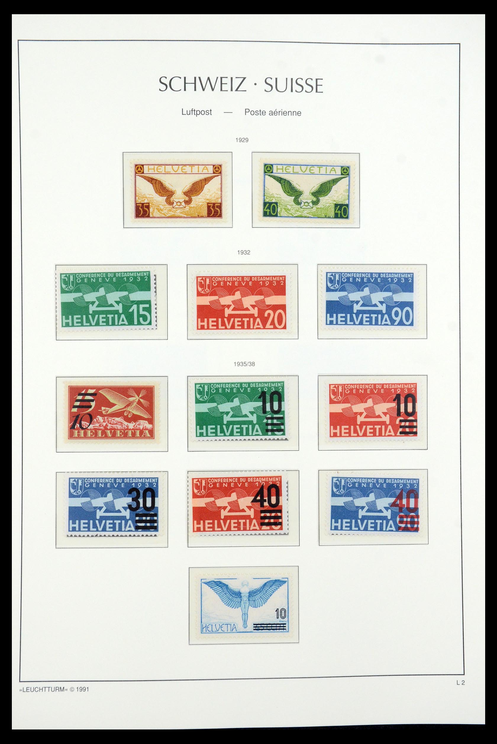 35669 080 - Postzegelverzameling 35669 Zwitserland 1850-2000.