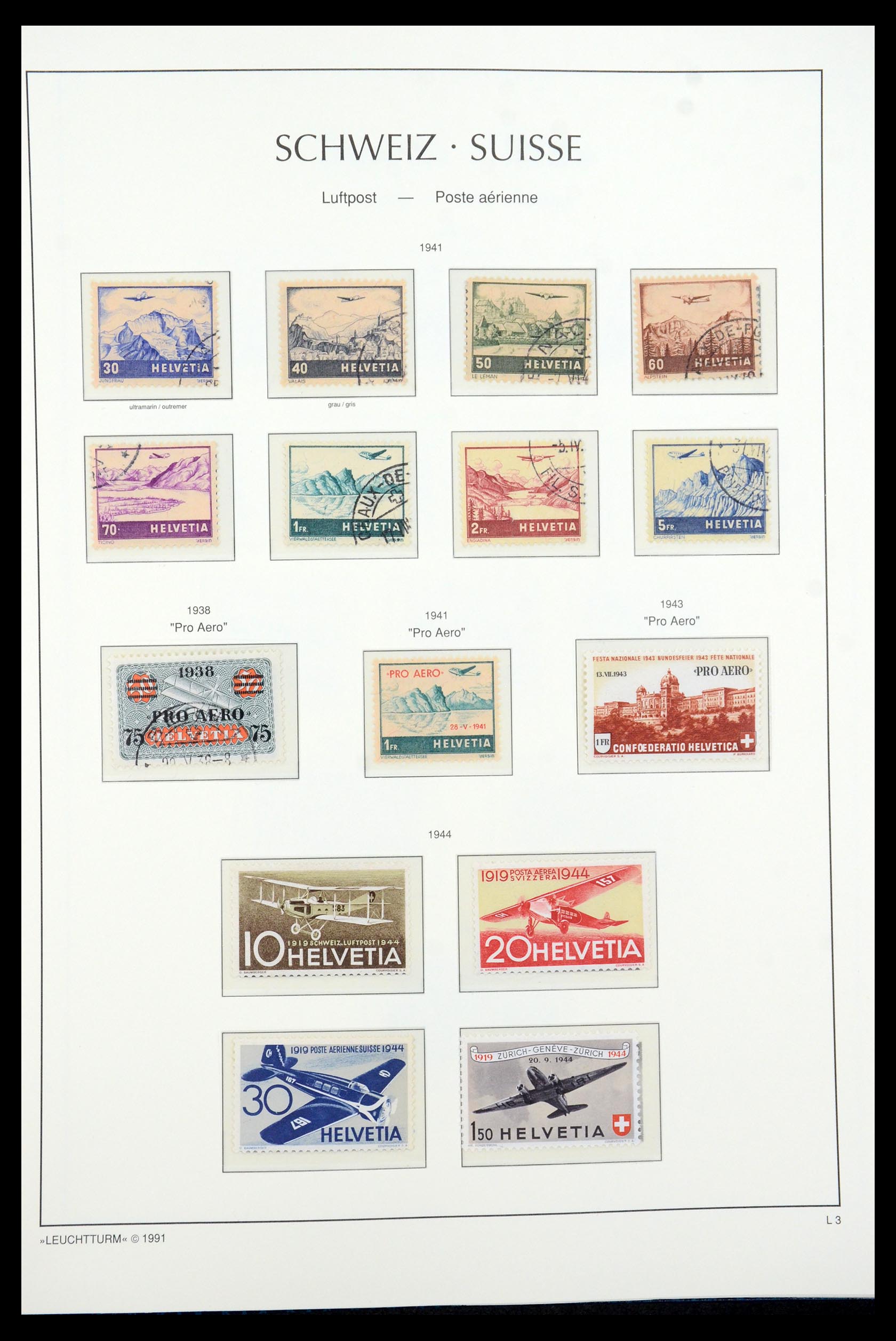 35669 081 - Postzegelverzameling 35669 Zwitserland 1850-2000.