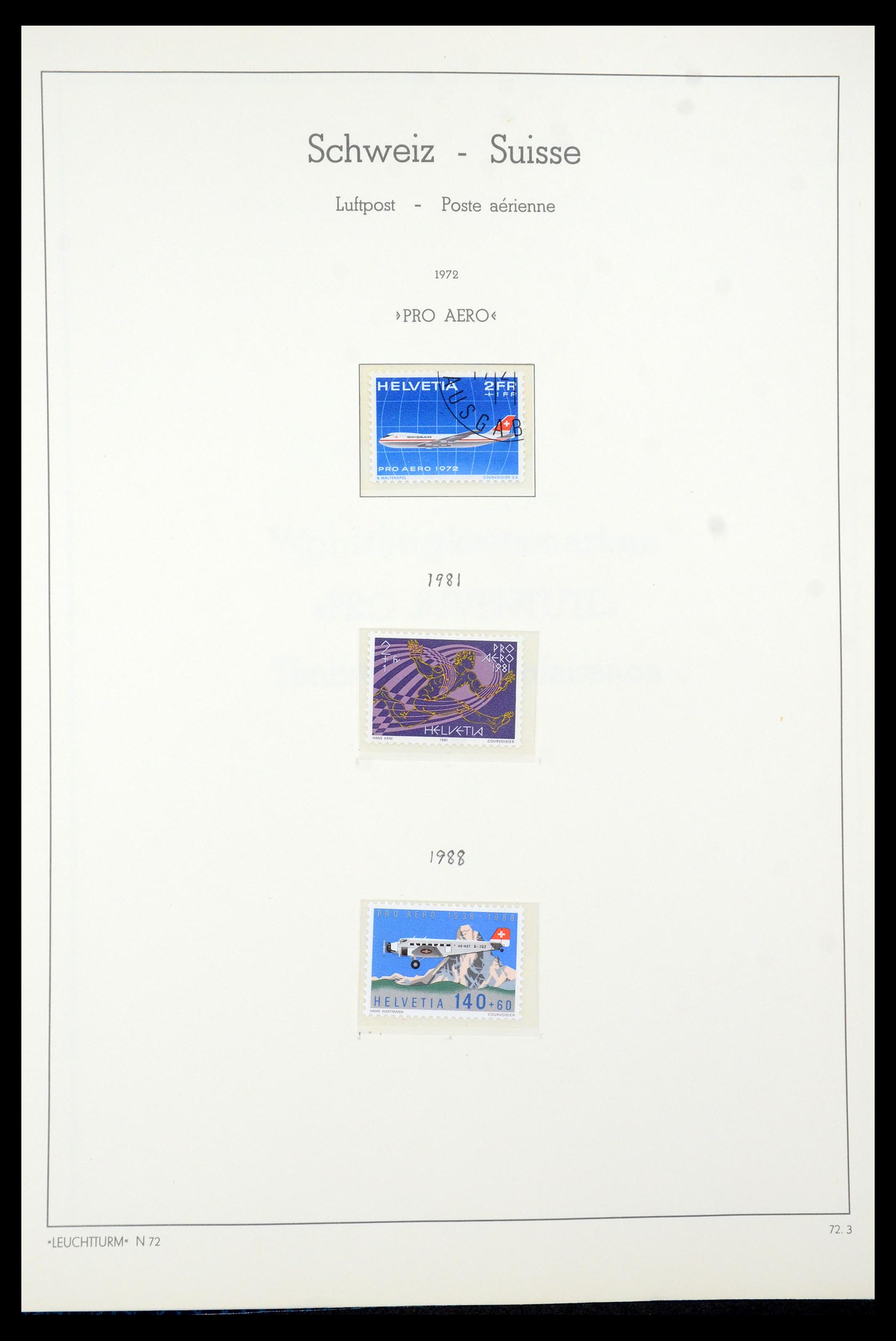 35669 084 - Postzegelverzameling 35669 Zwitserland 1850-2000.