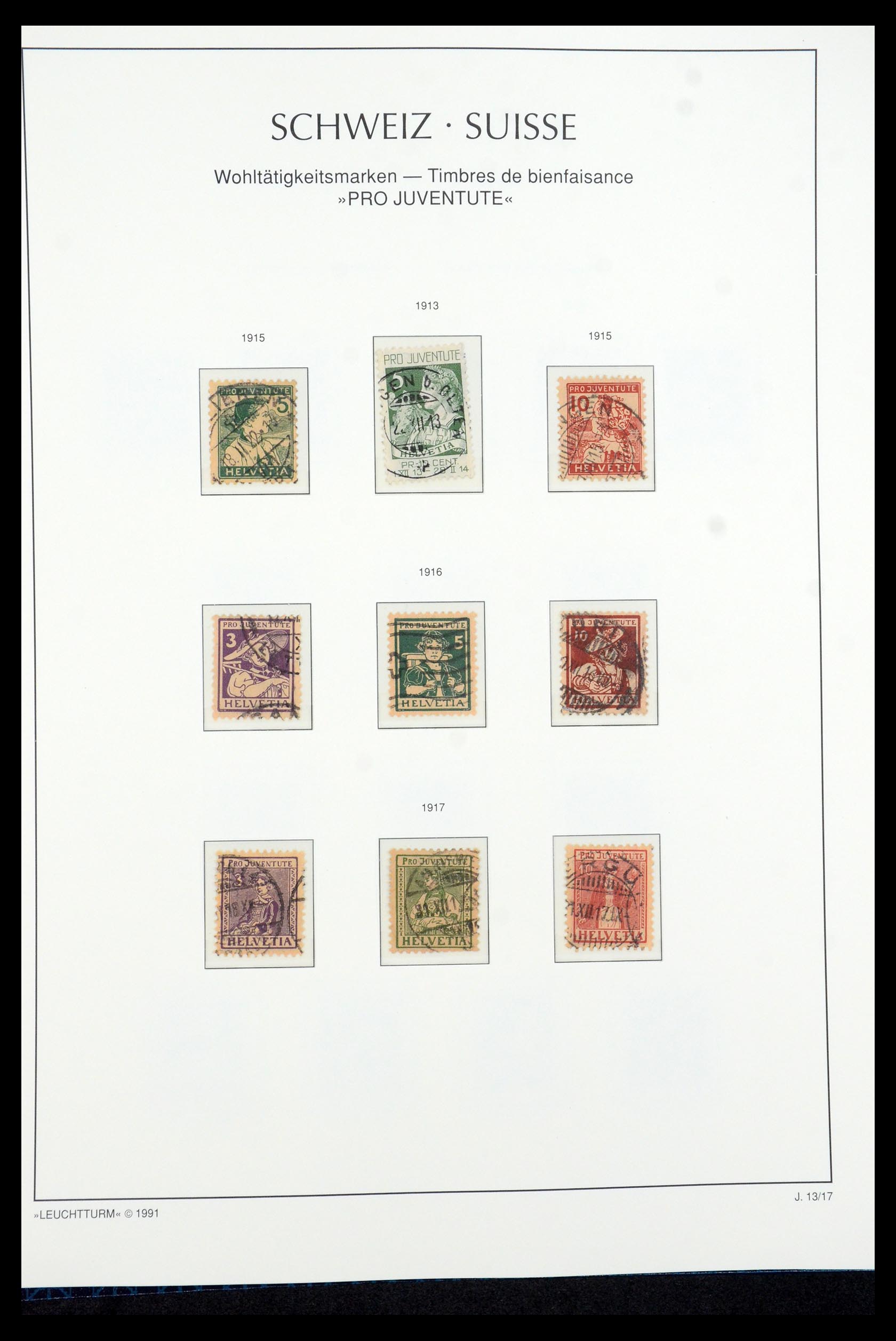 35669 086 - Postzegelverzameling 35669 Zwitserland 1850-2000.