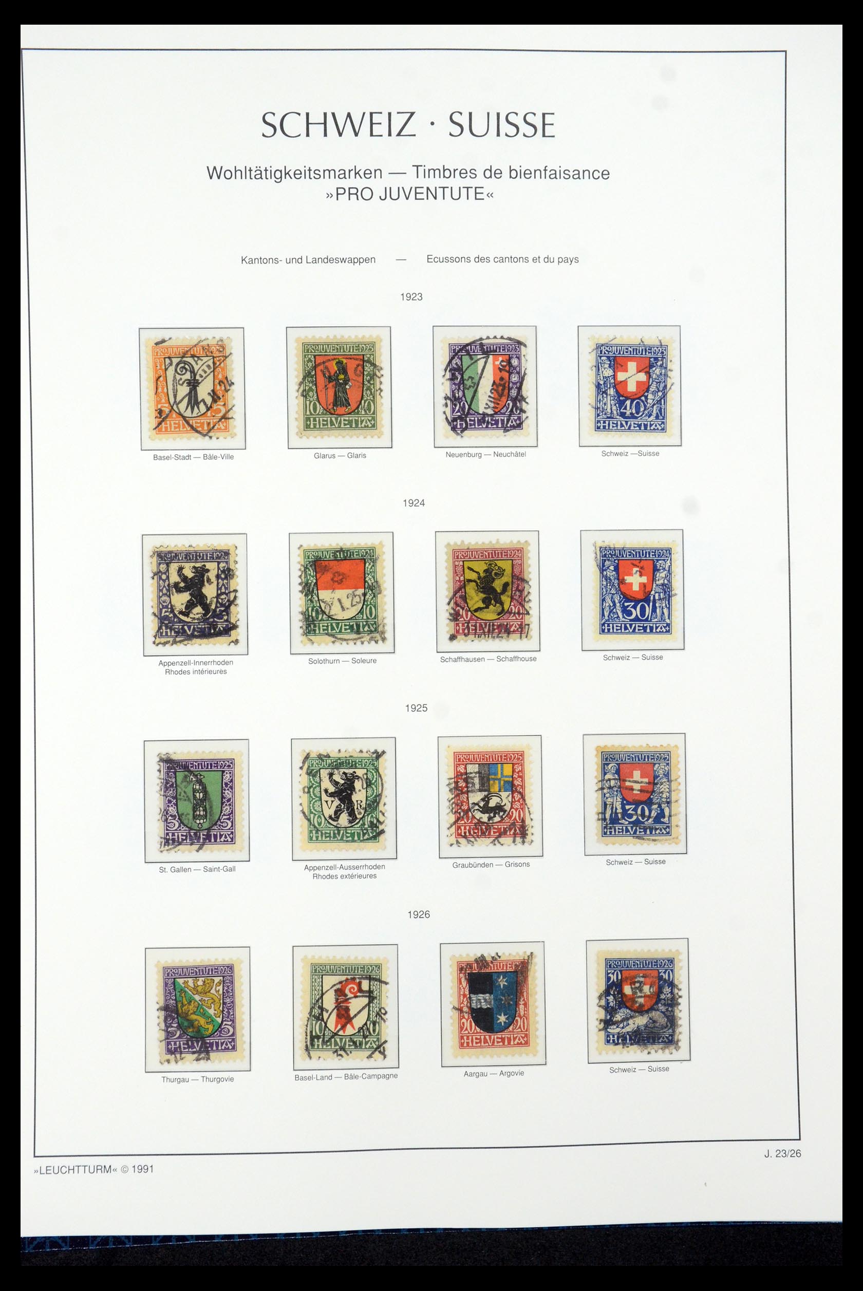 35669 088 - Postzegelverzameling 35669 Zwitserland 1850-2000.