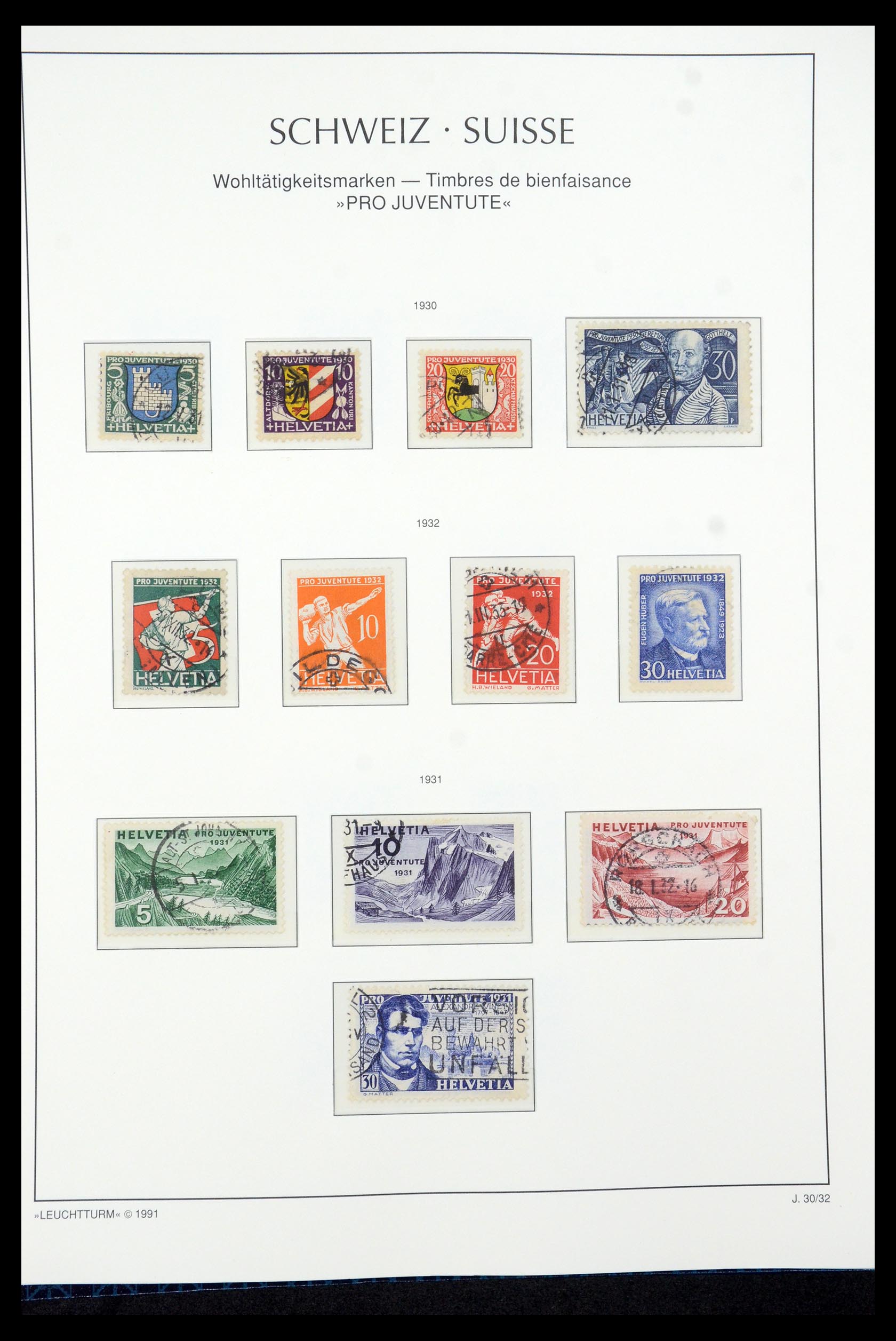35669 090 - Postzegelverzameling 35669 Zwitserland 1850-2000.
