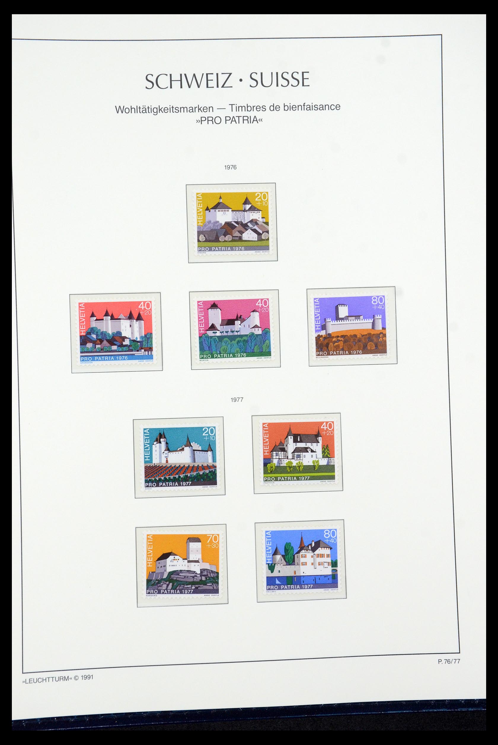 35669 188 - Postzegelverzameling 35669 Zwitserland 1850-2000.