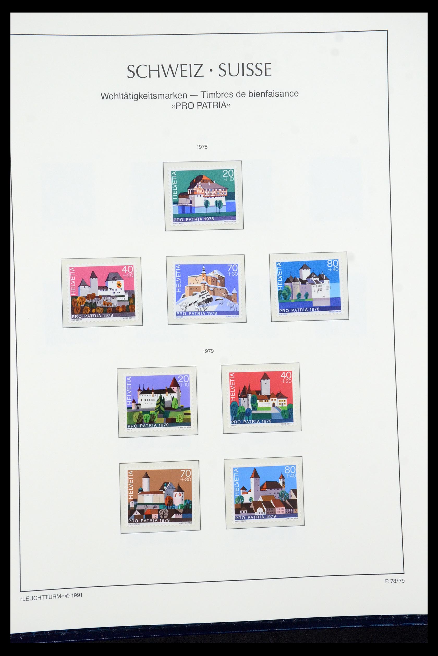 35669 189 - Postzegelverzameling 35669 Zwitserland 1850-2000.
