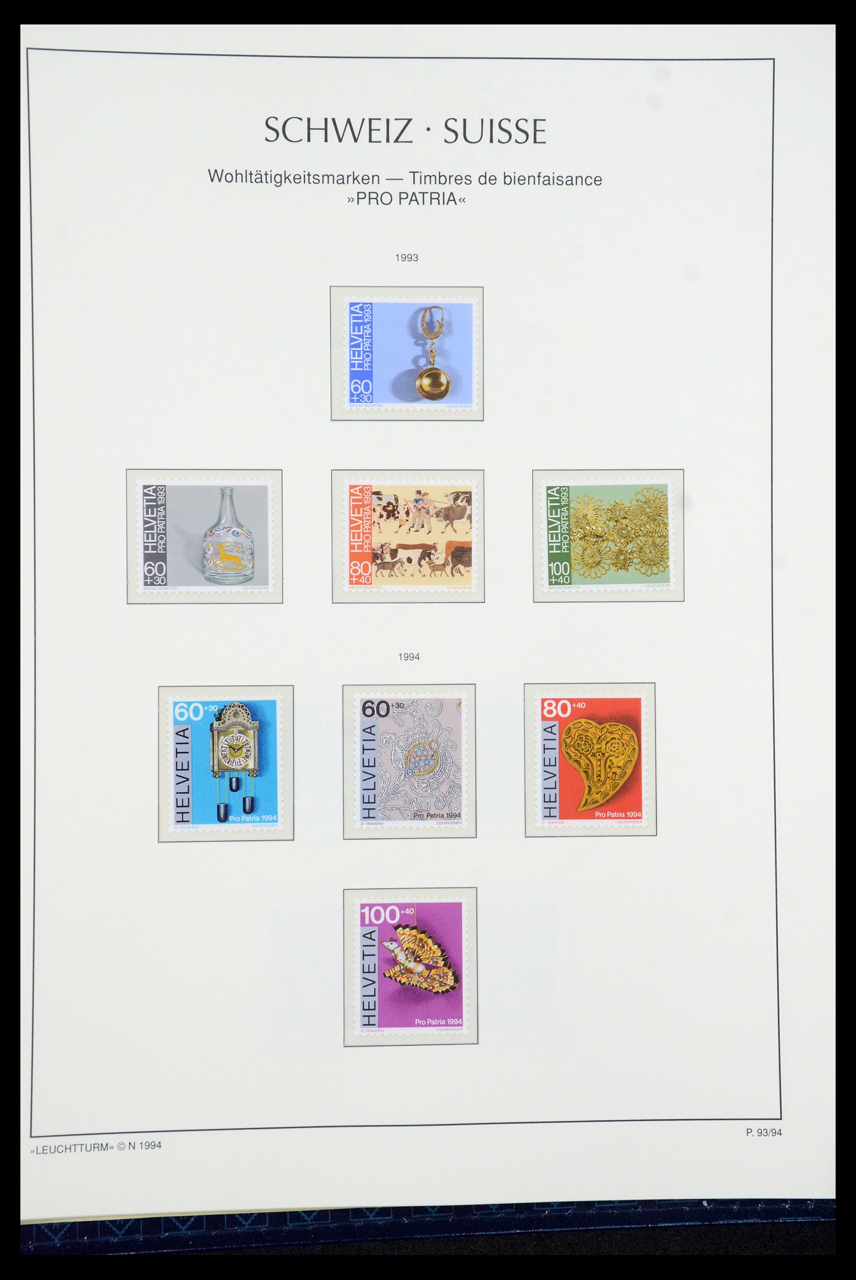 35669 196 - Postzegelverzameling 35669 Zwitserland 1850-2000.