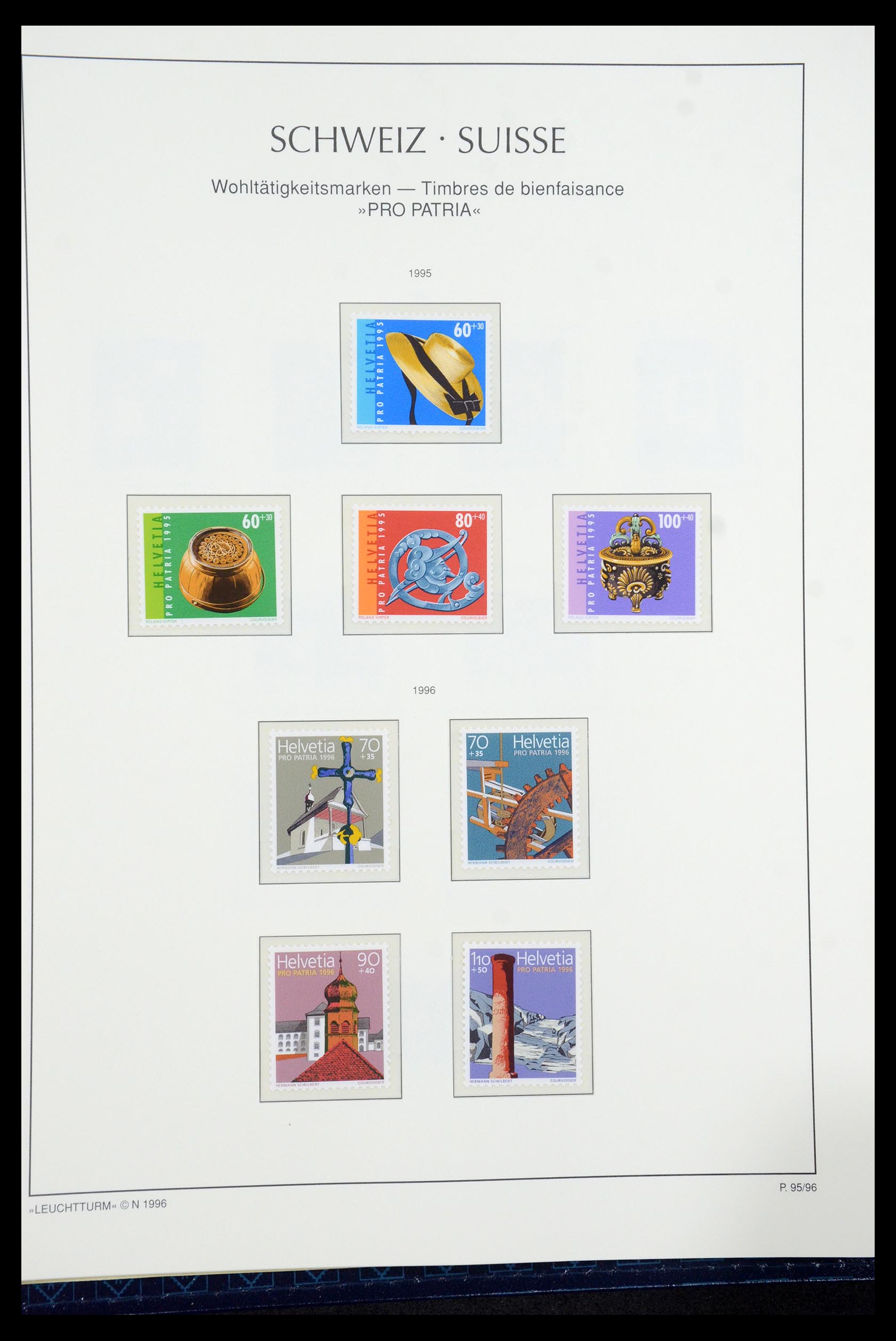 35669 197 - Postzegelverzameling 35669 Zwitserland 1850-2000.
