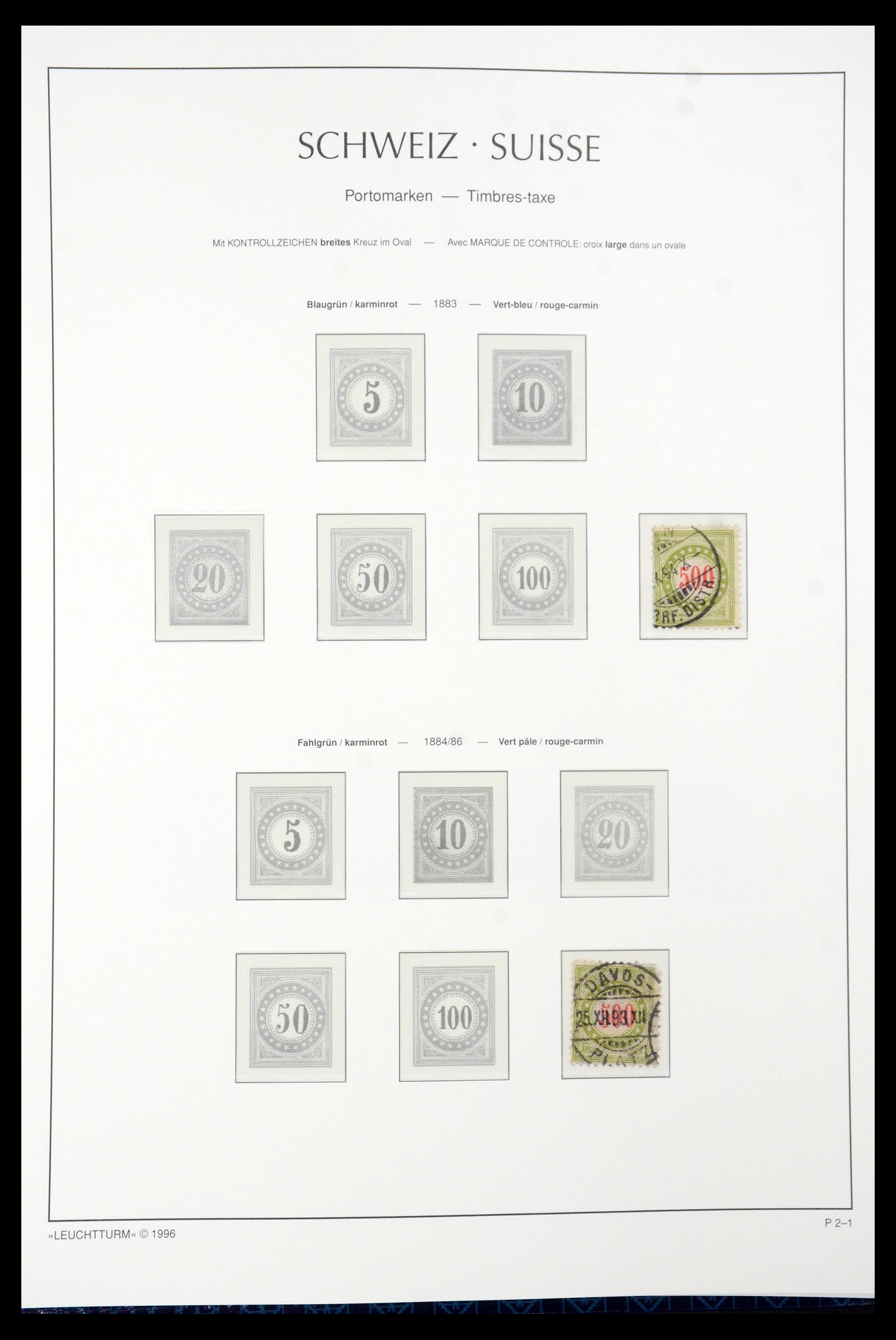 35669 202 - Postzegelverzameling 35669 Zwitserland 1850-2000.