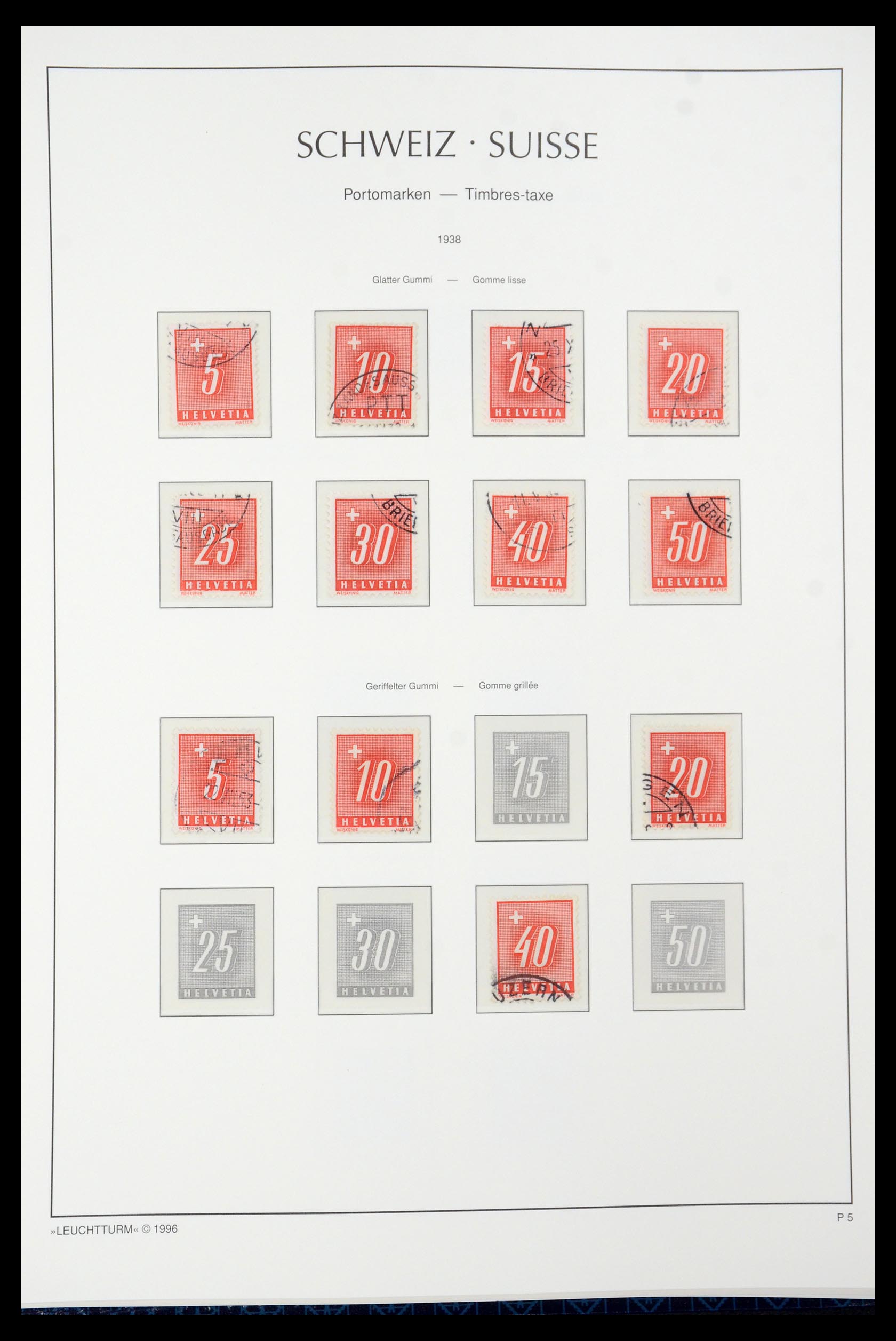 35669 206 - Postzegelverzameling 35669 Zwitserland 1850-2000.