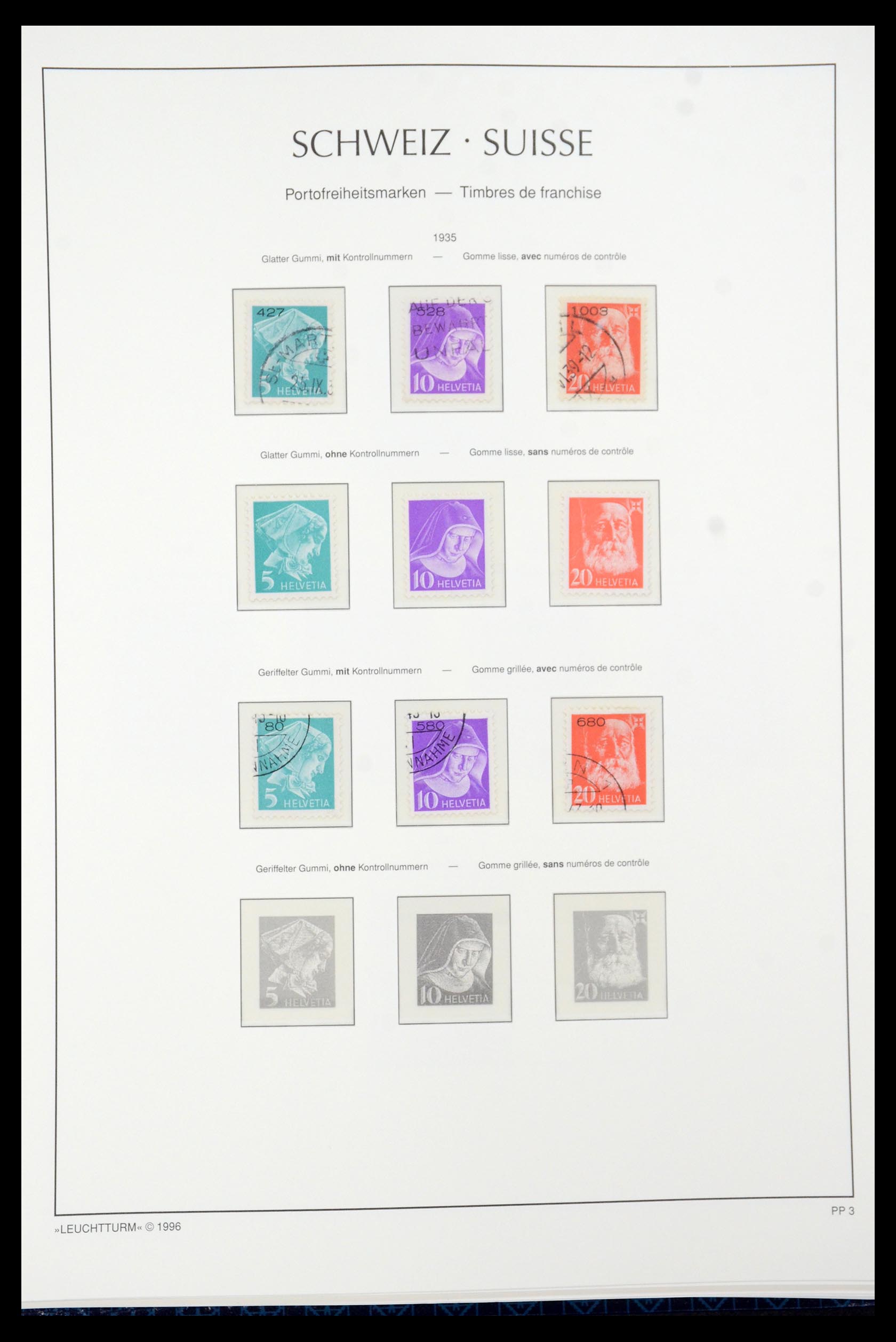 35669 209 - Postzegelverzameling 35669 Zwitserland 1850-2000.
