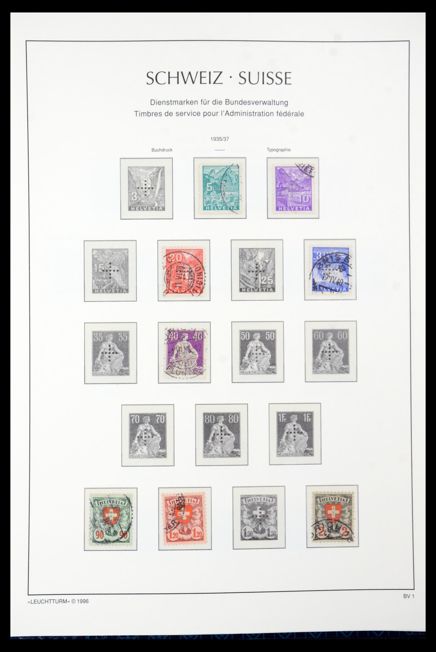 35669 212 - Postzegelverzameling 35669 Zwitserland 1850-2000.